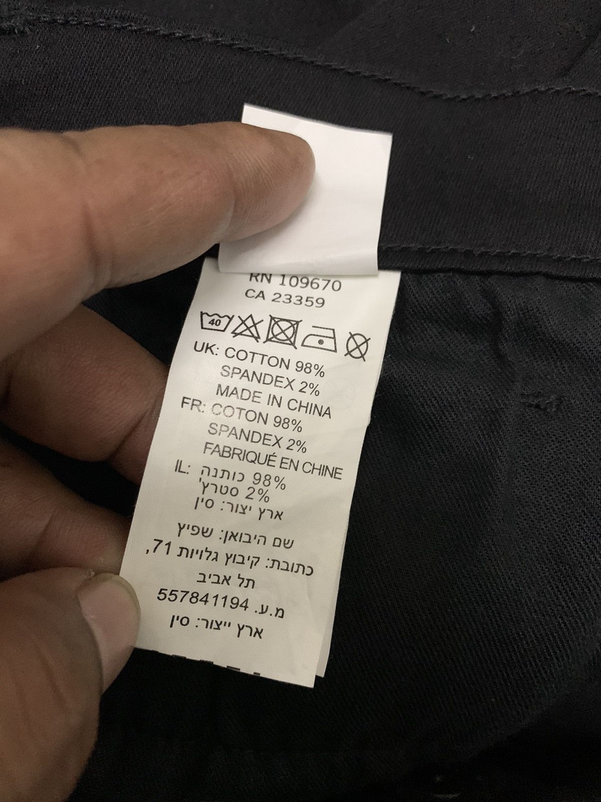Ksubi Ksubi Super Skinny Black Night Pants Size US 26 / EU 42 - 10 Thumbnail