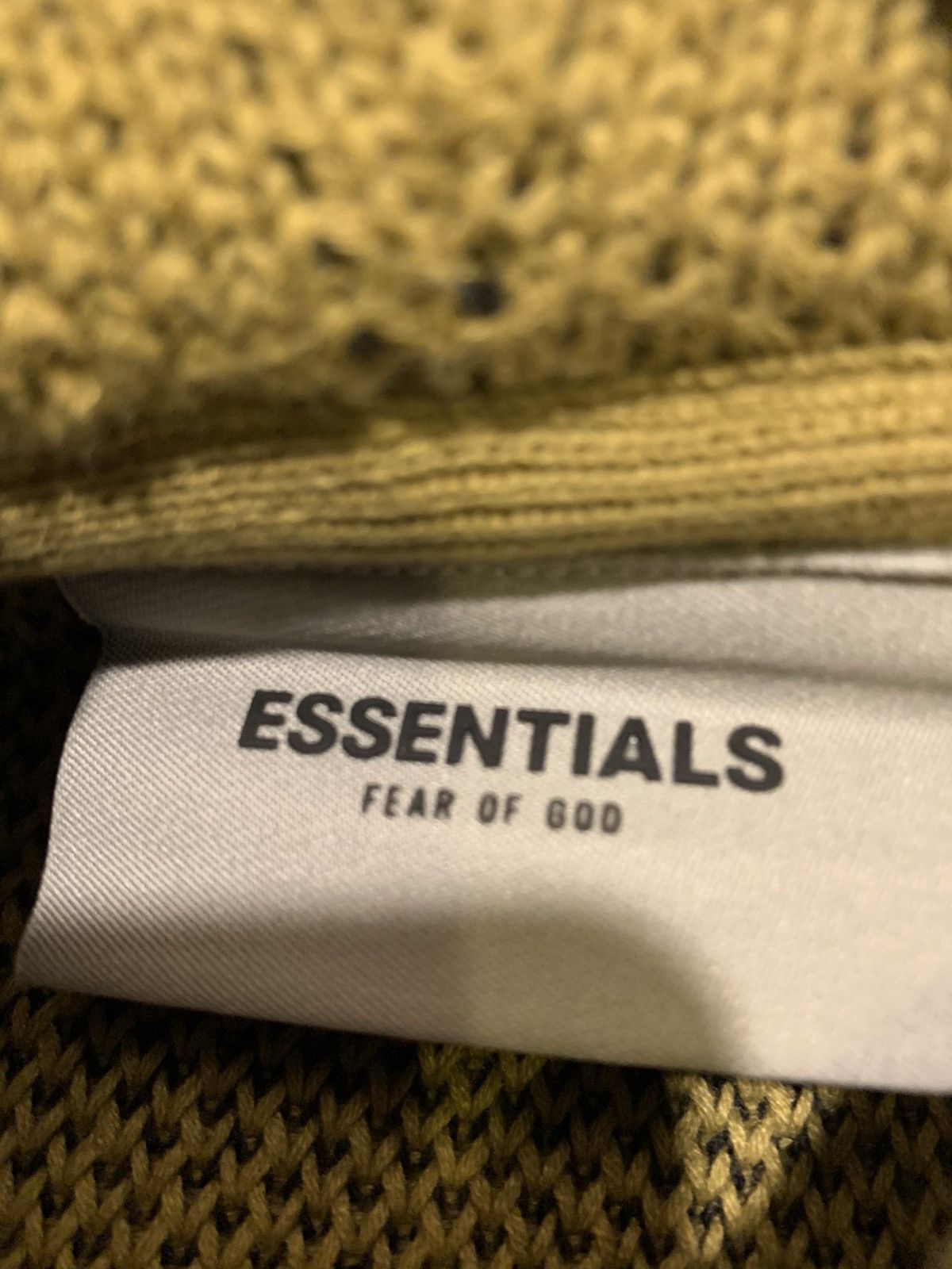 Fear of God Fear of God Essentials Knit Pullover Hoodie Amber Large Size US L / EU 52-54 / 3 - 2 Thumbnail