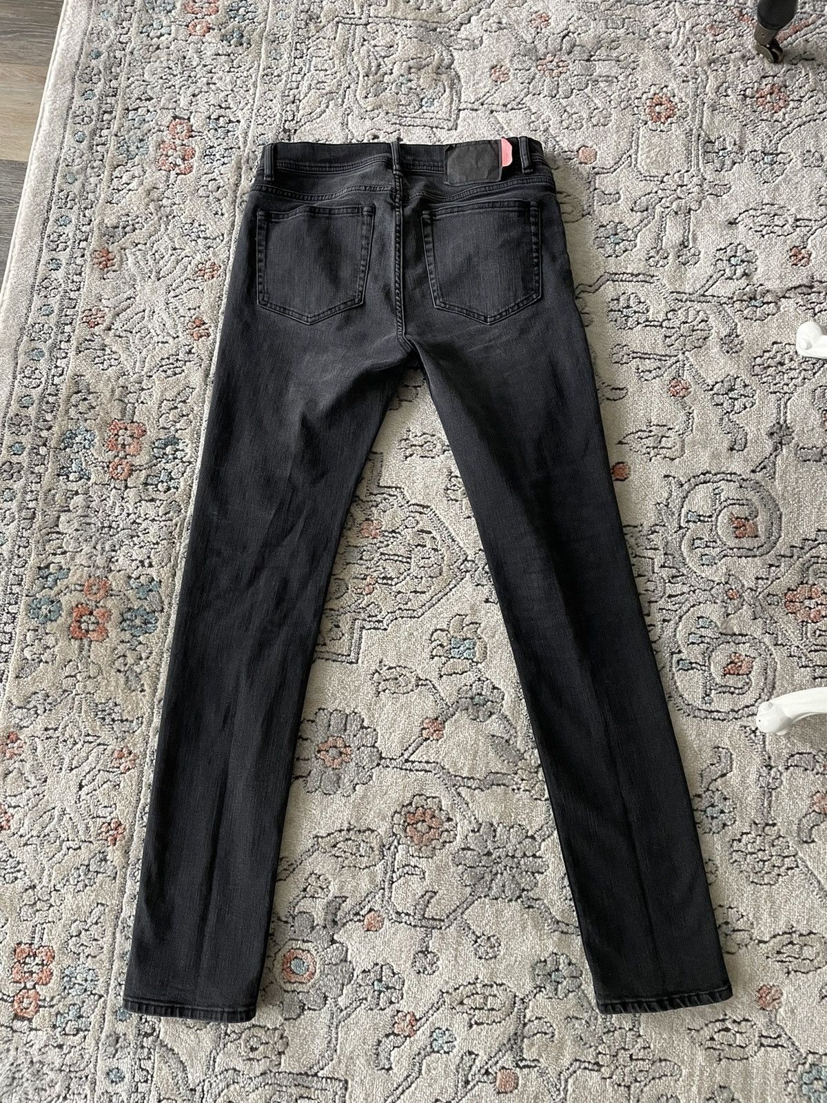 Acne Studios Acne Studios North Used Black Denim Jeans Size US 31 - 2 Thumbnail