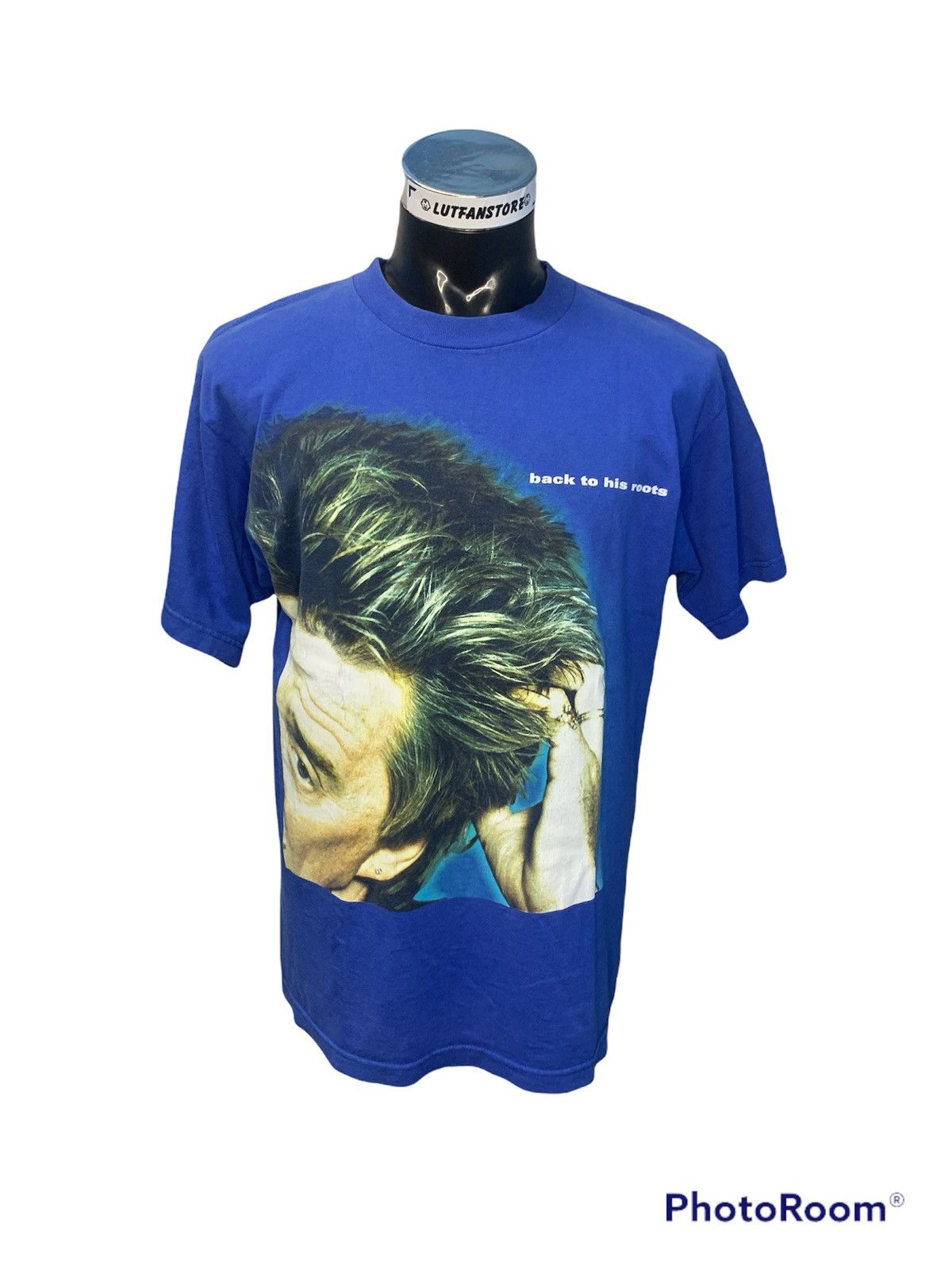 Band Tees × Vintage Rod Stewart 90s Back to His Roots 90s Tee Size US L / EU 52-54 / 3 - 1 Thumbnail