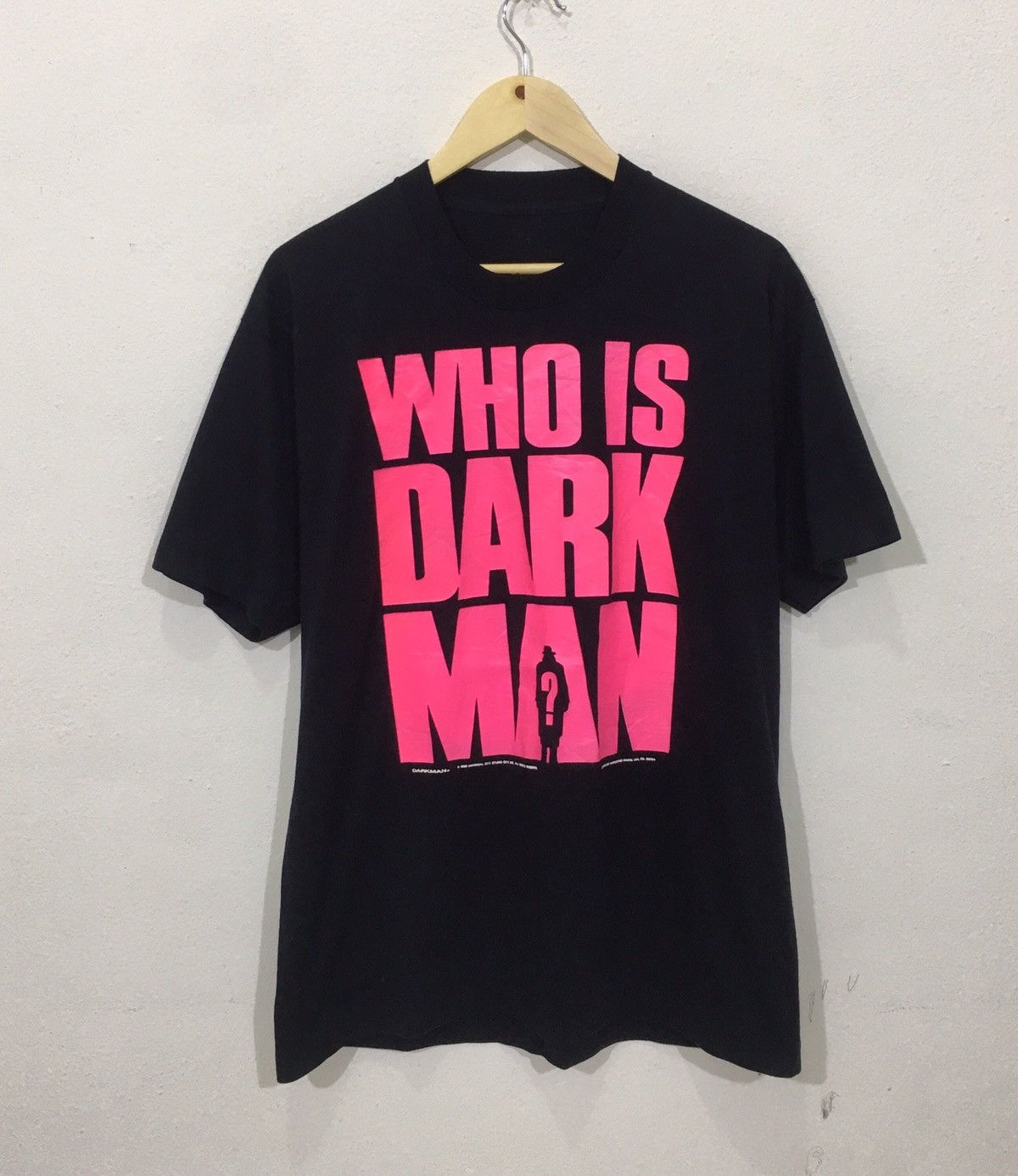Vintage Vintage 90s Darkman American Superhero “Who Is Darkman” Size US L / EU 52-54 / 3 - 1 Thumbnail