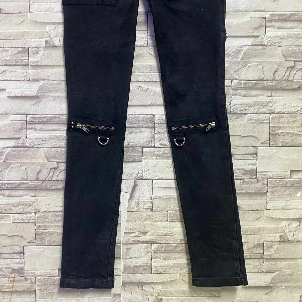 Seditionaries Super Skinny Denim Zipper Punk Stretch Anotheryouth Size US 28 / EU 44 - 13 Thumbnail