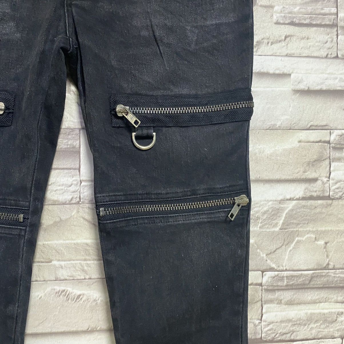 Seditionaries Super Skinny Denim Zipper Punk Stretch Anotheryouth Size US 28 / EU 44 - 7 Thumbnail