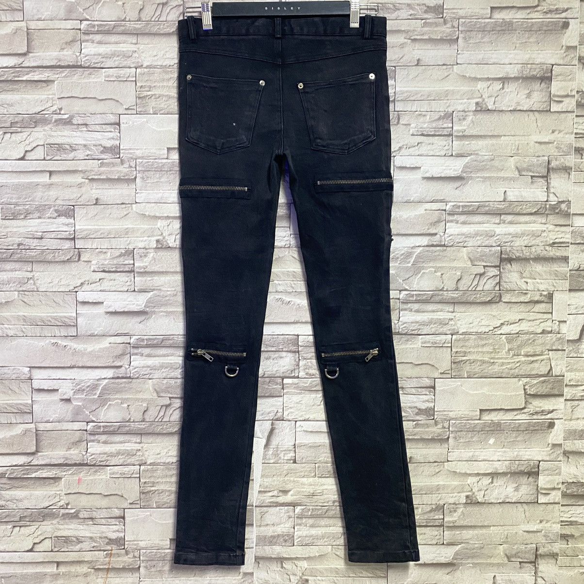 Seditionaries Super Skinny Denim Zipper Punk Stretch Anotheryouth Size US 28 / EU 44 - 11 Thumbnail