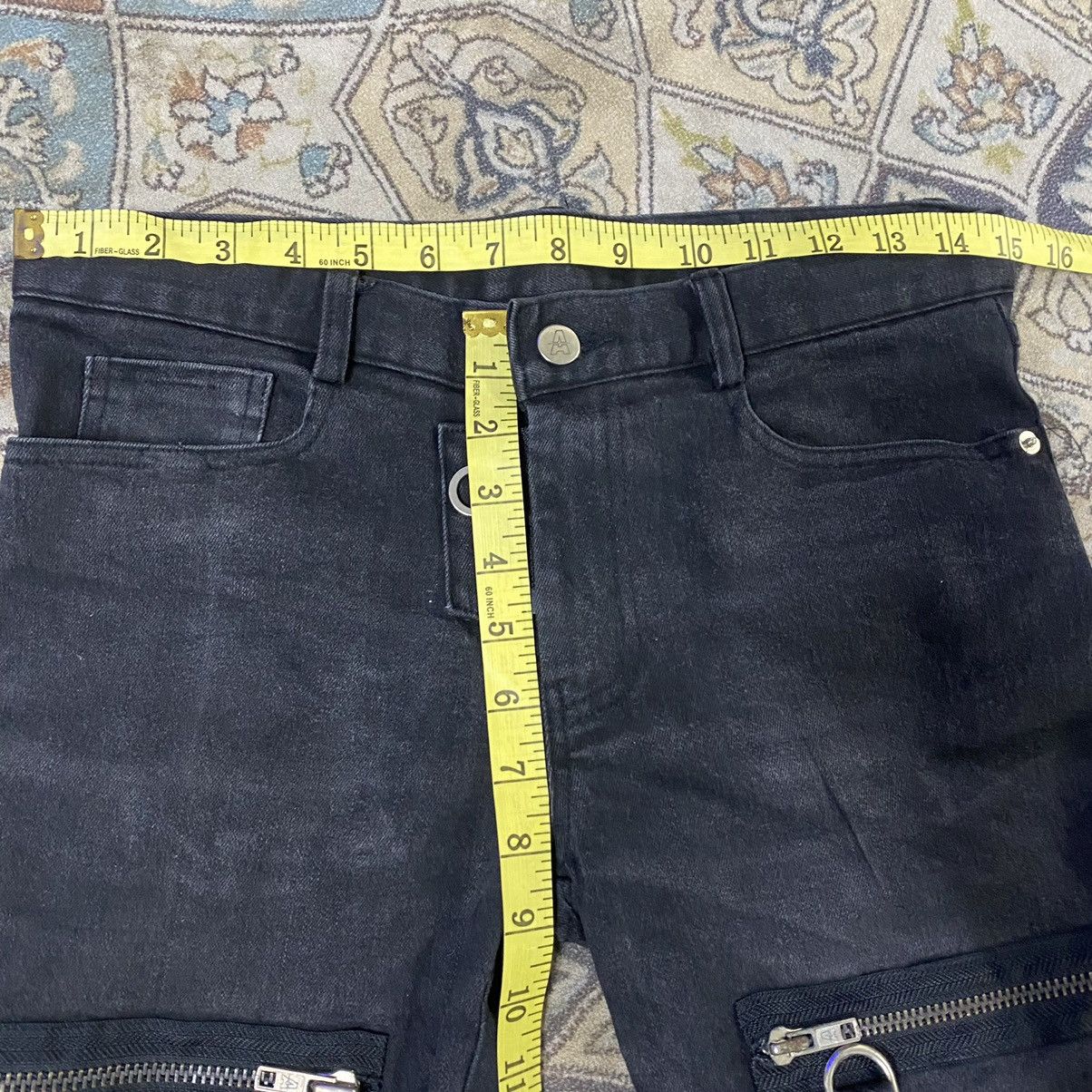 Seditionaries Super Skinny Denim Zipper Punk Stretch Anotheryouth Size US 28 / EU 44 - 20 Thumbnail