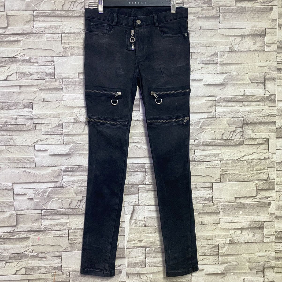 Seditionaries Super Skinny Denim Zipper Punk Stretch Anotheryouth Size US 28 / EU 44 - 3 Thumbnail