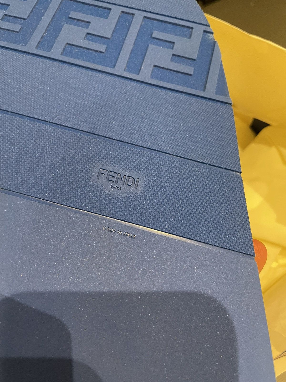 Fendi Rare NEW Limited Edition Fendi Logo Slides Flipflop Slip-on Size US 8.5 / EU 41-42 - 19 Thumbnail