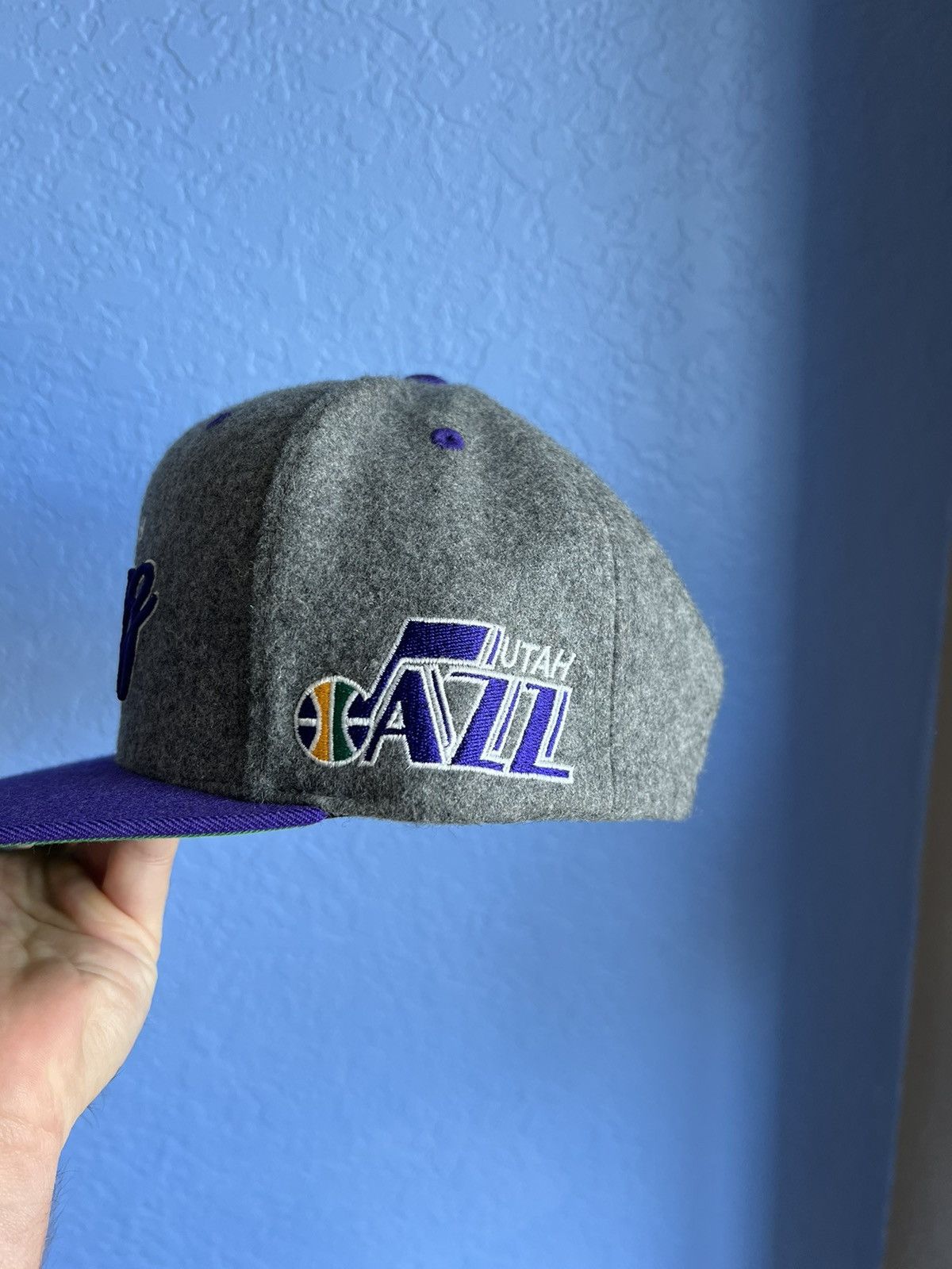 mitchell and ness utah jazz hat