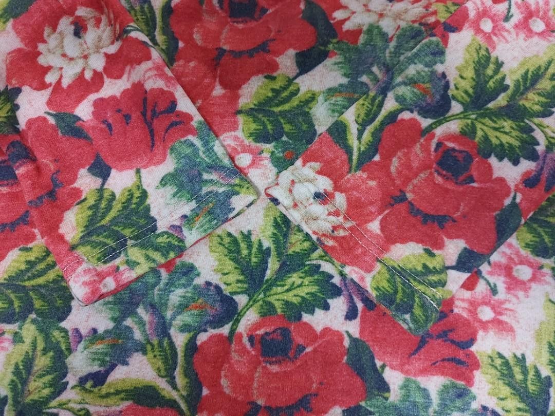 Comme des Garçons floral top