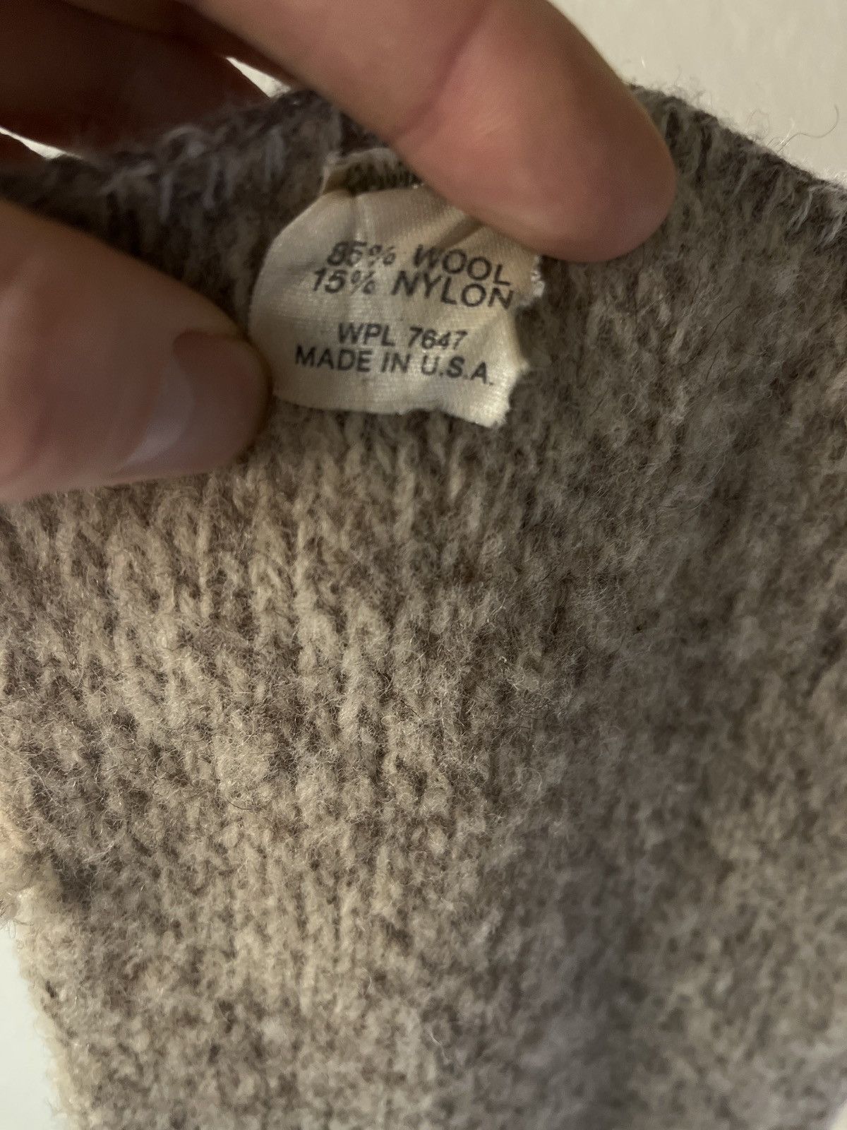 Vintage VINTAGE 1970S WOOL SCARF Size ONE SIZE - 6 Thumbnail
