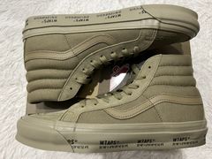 Vans Wtaps Sk 8 Hi Olive | Grailed