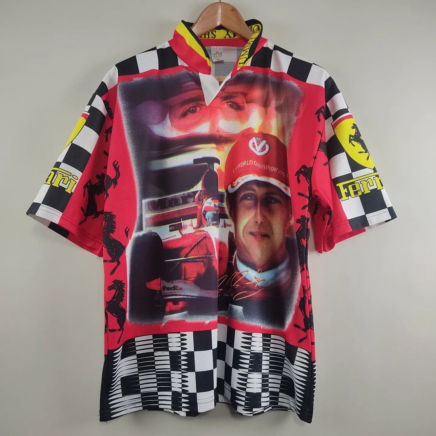 90's Michael Schumacher Formula One F1 All Over Print