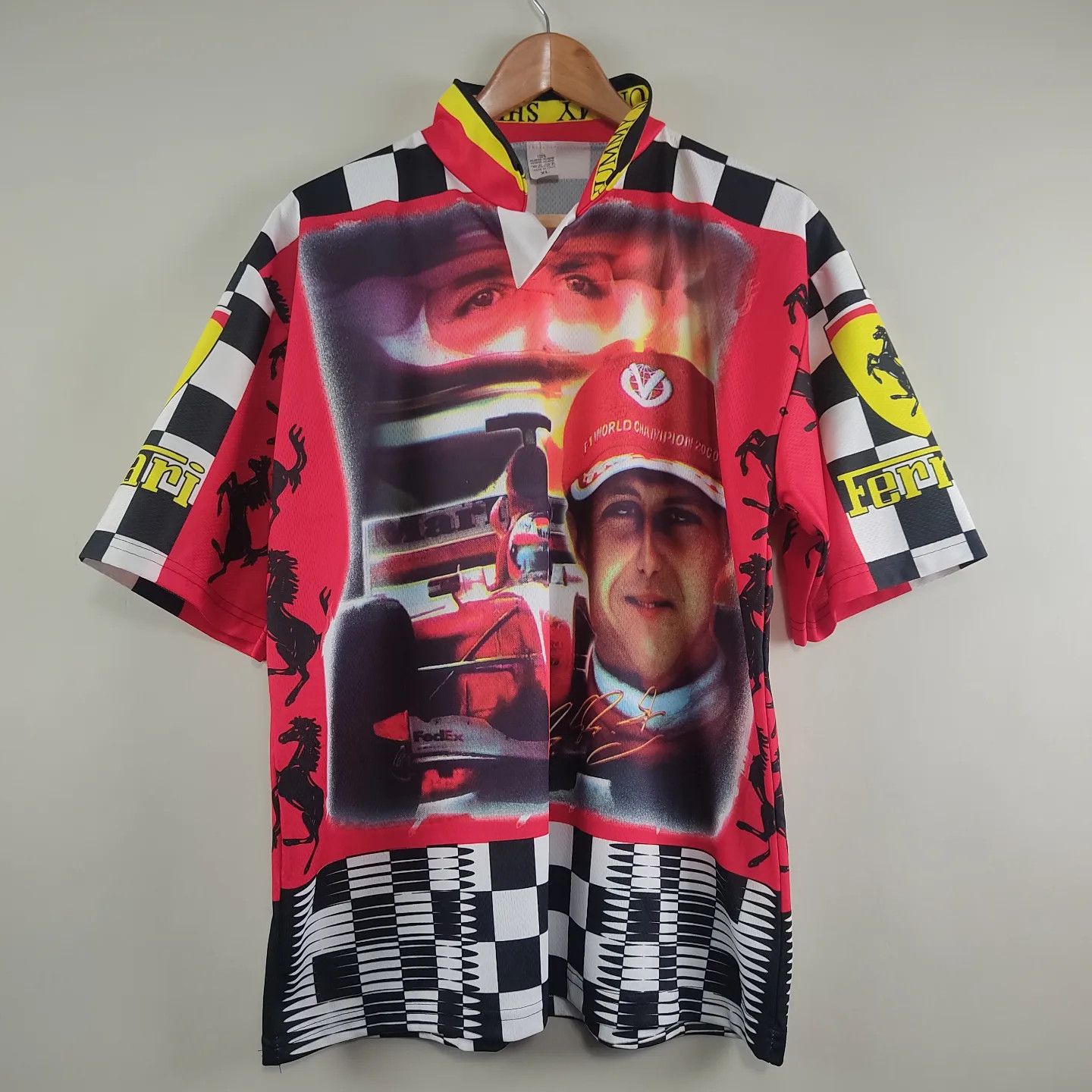 90's Michael Schumacher Formula One F1 All Over Print