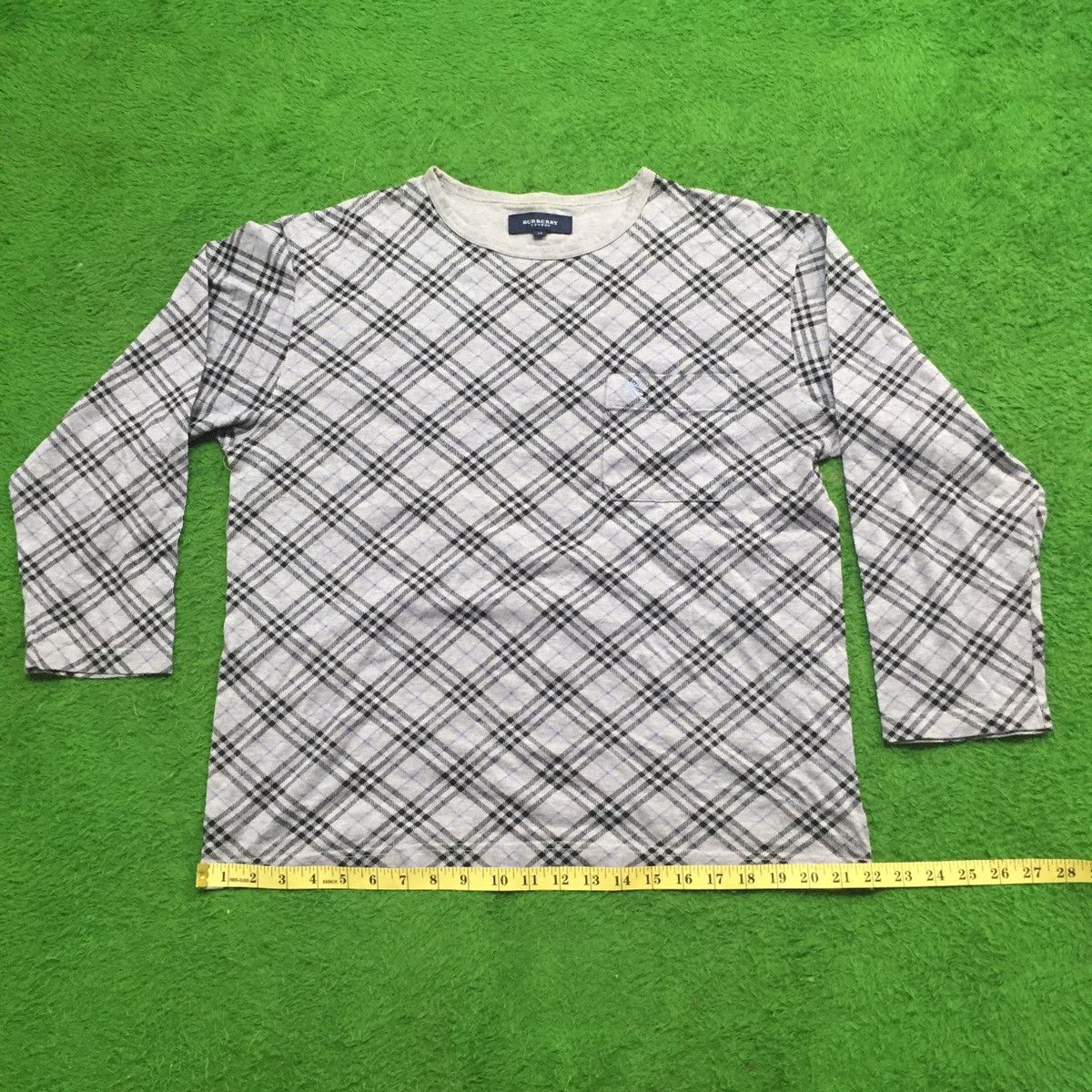 Burberry × Designer Vintage Burberry London Long Sleeve Tshirt Size M Size US M / EU 48-50 / 2 - 3 Thumbnail
