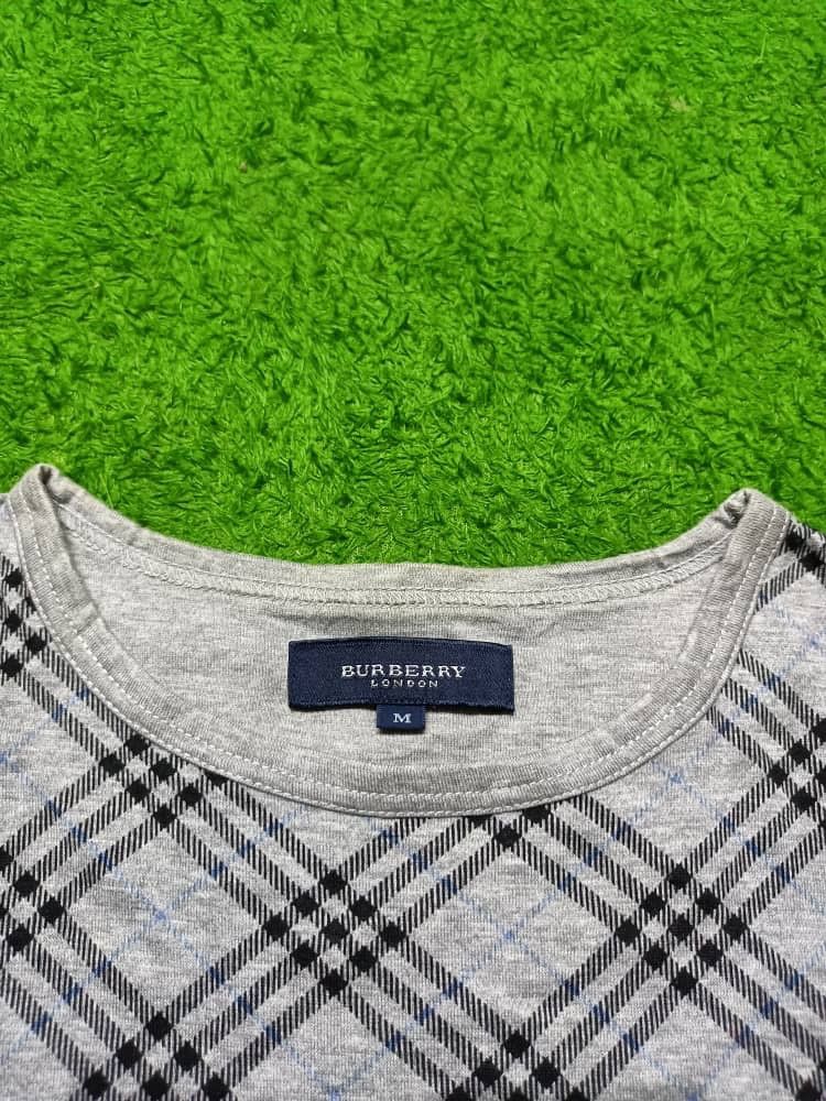 Burberry × Designer Vintage Burberry London Long Sleeve Tshirt Size M Size US M / EU 48-50 / 2 - 6 Thumbnail