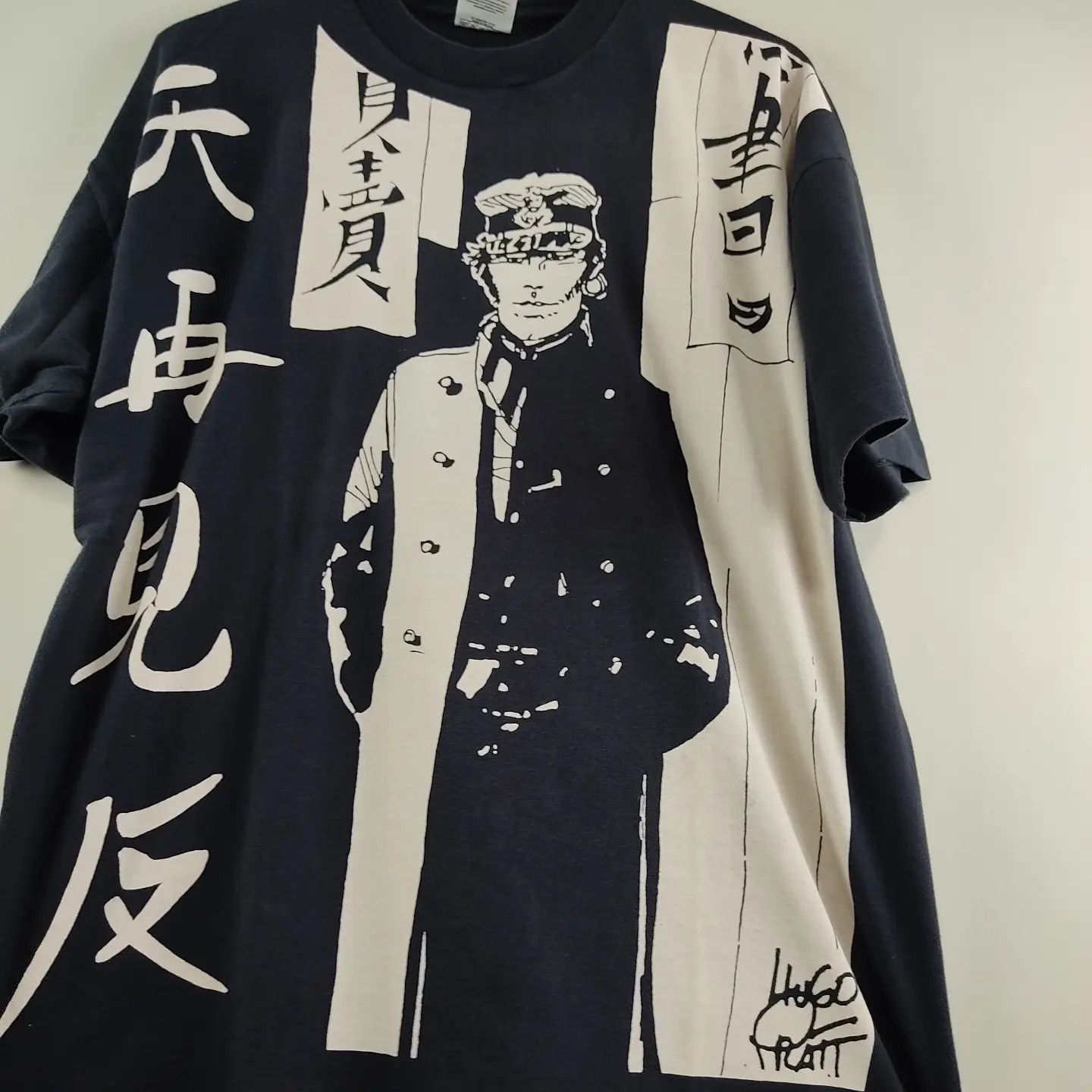 Anime × Vintage 90's Corto Maltese All Over Print Size US XL / EU 56 / 4 - 2 Thumbnail