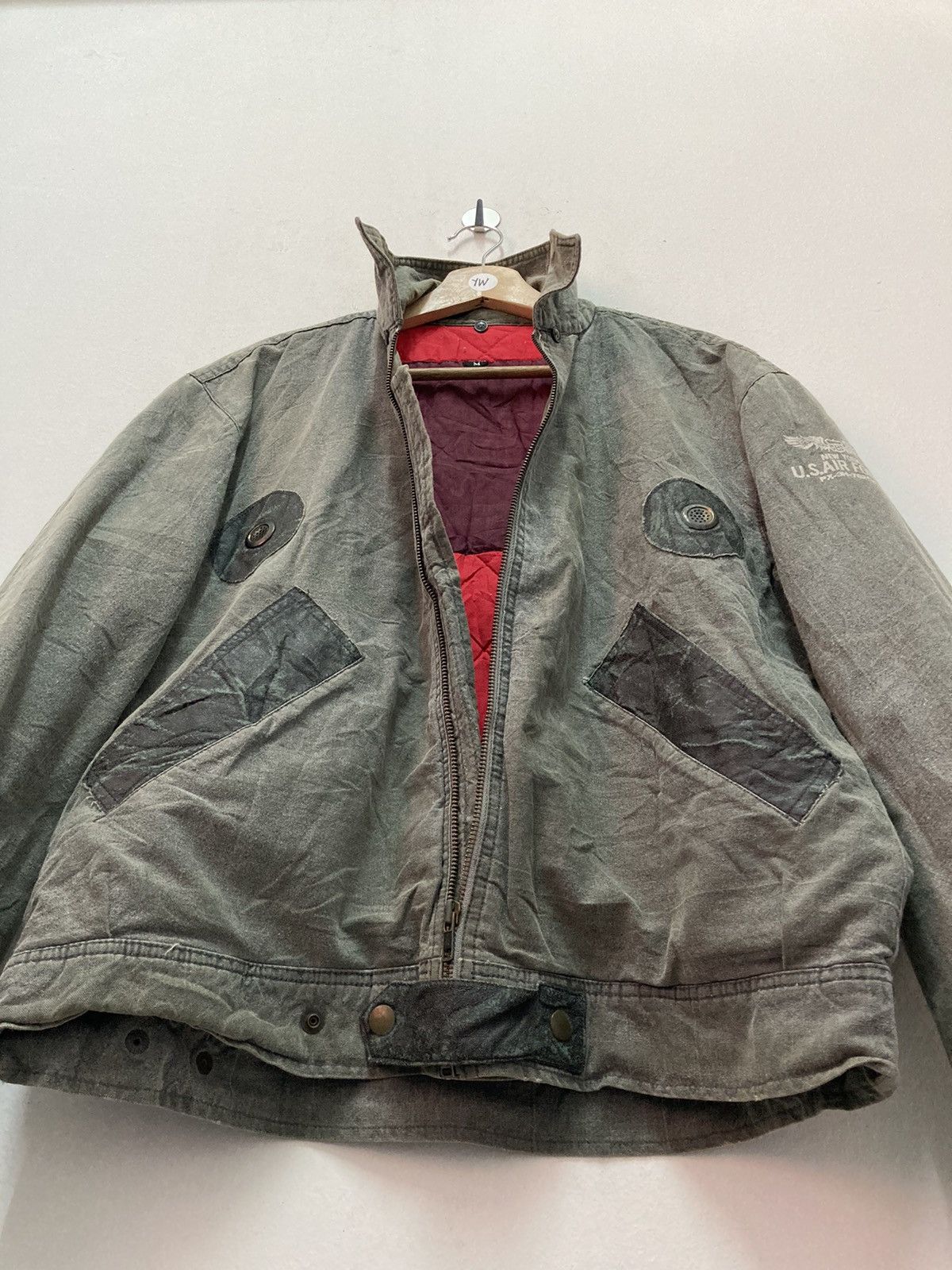 Vintage Vintage pilot jacket USA force Size US M / EU 48-50 / 2 - 10 Thumbnail