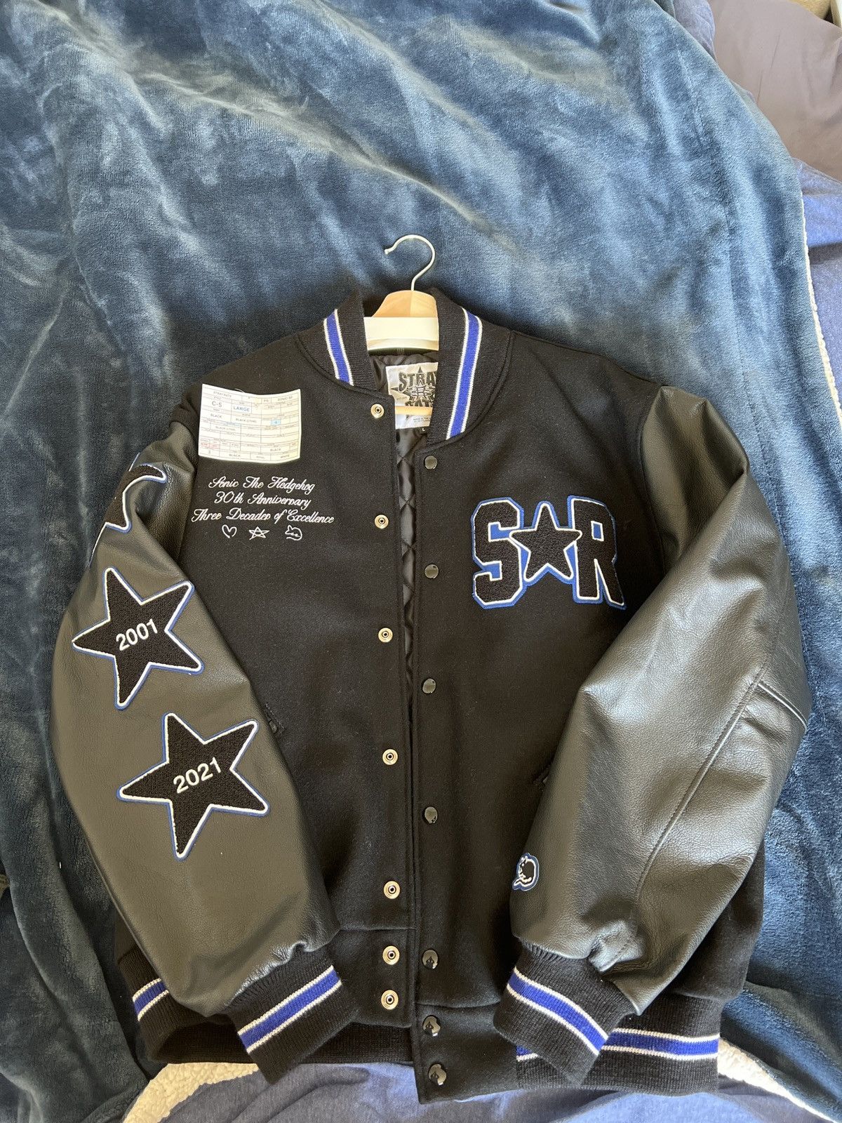 Stray Rats STRAY RATS SONIC VARSITY JACKET Size L | Grailed