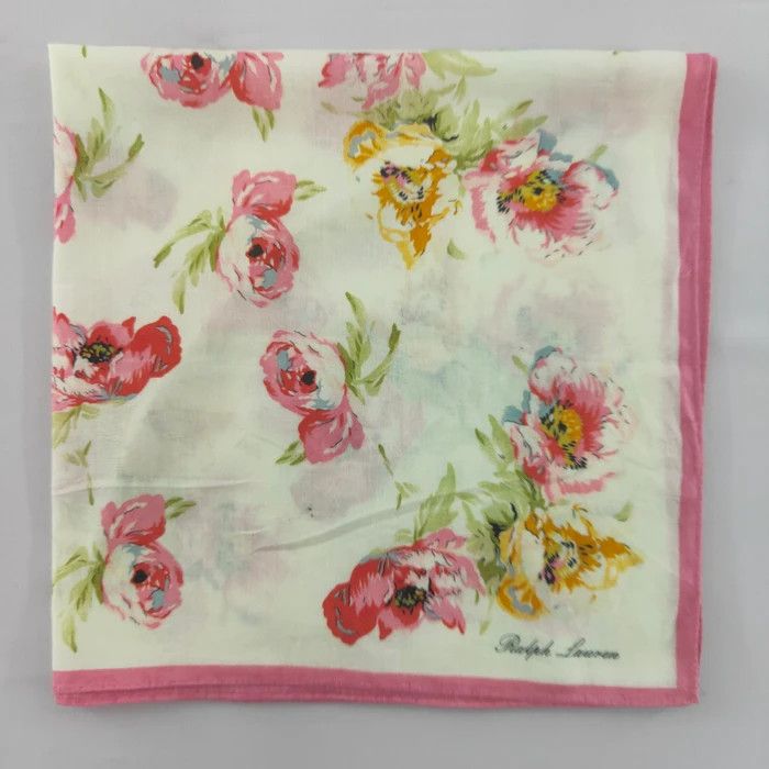 Ralph Lauren × Vintage Ralph Lauren Handkerchief/ Neckerchief/ Bandana - 3F2243 Size ONE SIZE - 3 Thumbnail