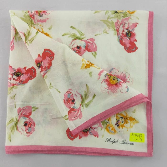 Ralph Lauren × Vintage Ralph Lauren Handkerchief/ Neckerchief/ Bandana - 3F2243 Size ONE SIZE - 1 Thumbnail