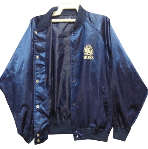 Japanese Brand SUNTORY COFFEE BOSS VARSITY JACKET Size US XL / EU 56 / 4 - 3 Thumbnail