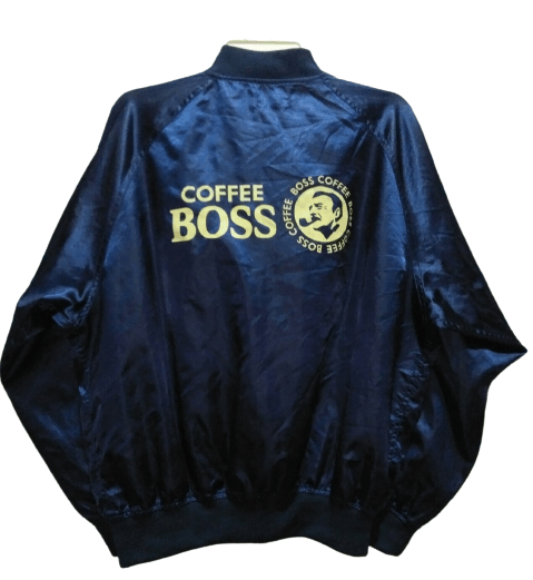 Japanese Brand SUNTORY COFFEE BOSS VARSITY JACKET Size US XL / EU 56 / 4 - 4 Thumbnail