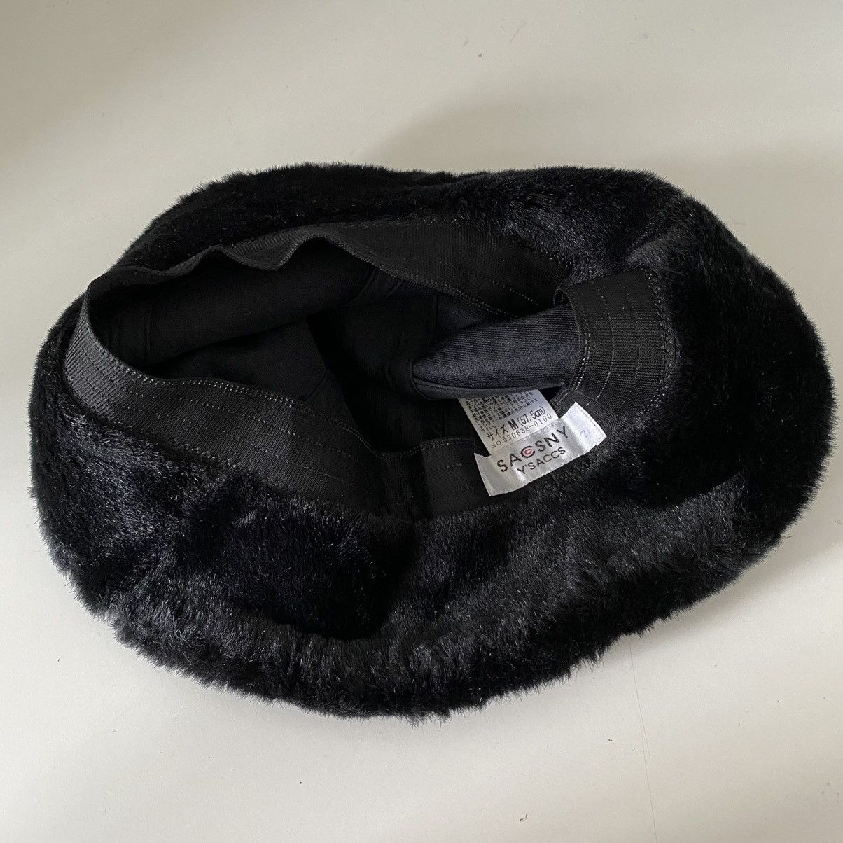 Y's Y’saccs Yohji Yamamoto Fur Wool Bucket Hat Size ONE SIZE - 5 Thumbnail