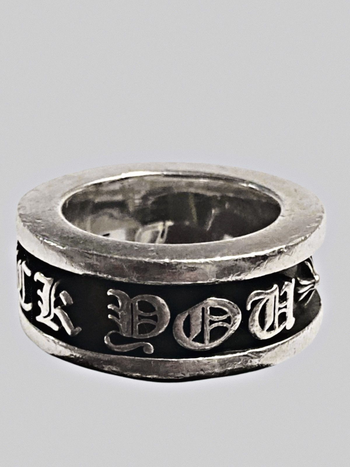 Chrome Hearts × Vintage Chrome Hearts Fuck You Ring Rare Size ONE SIZE - 3 Thumbnail