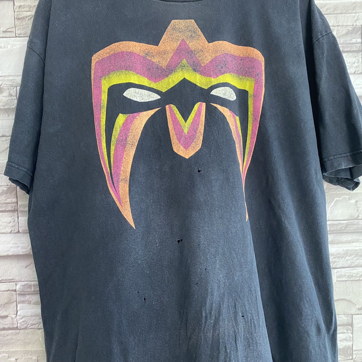 Vintage Vintage Ultimate Warrior Shirt Size US XL / EU 56 / 4 - 4 Thumbnail