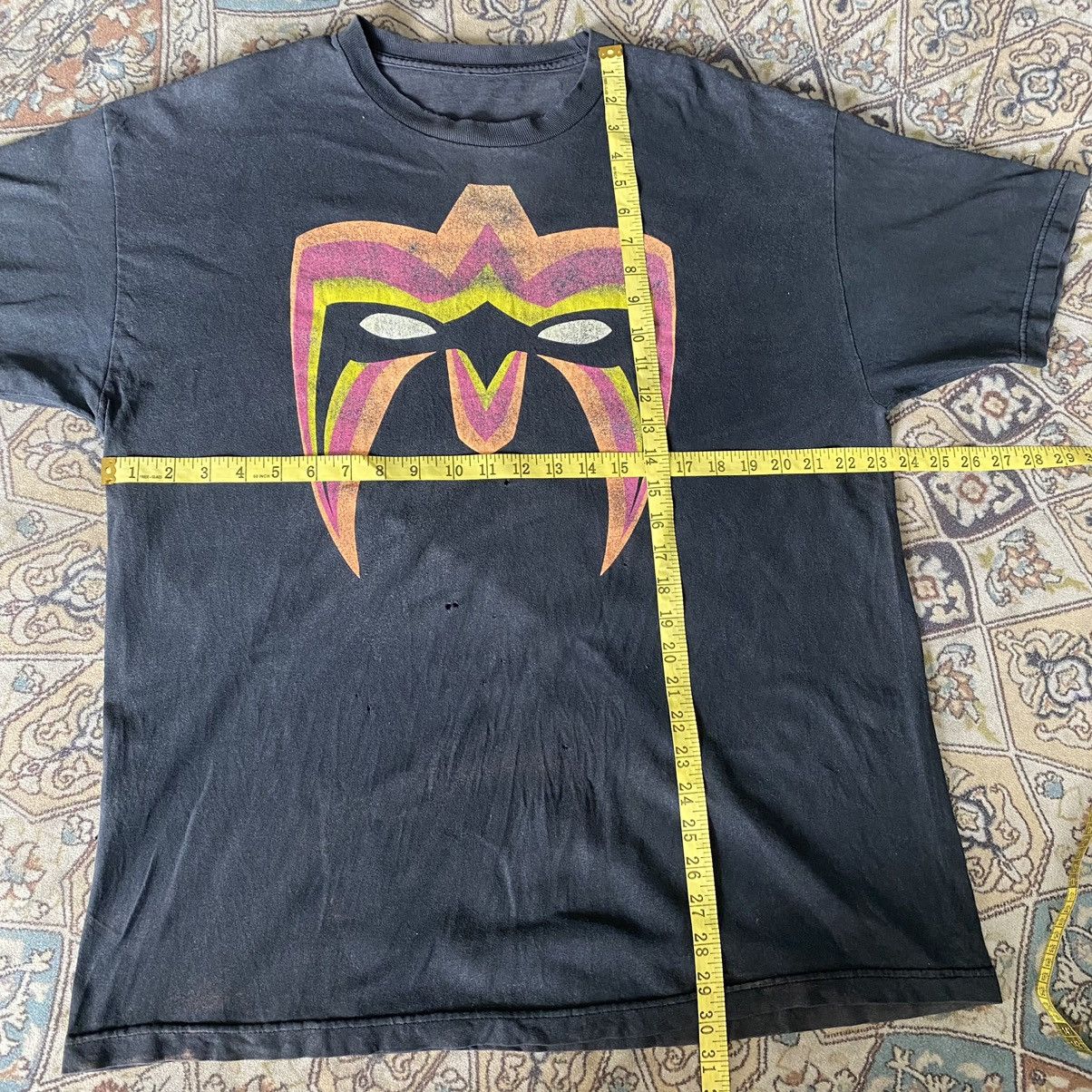 Vintage Vintage Ultimate Warrior Shirt Size US XL / EU 56 / 4 - 13 Thumbnail
