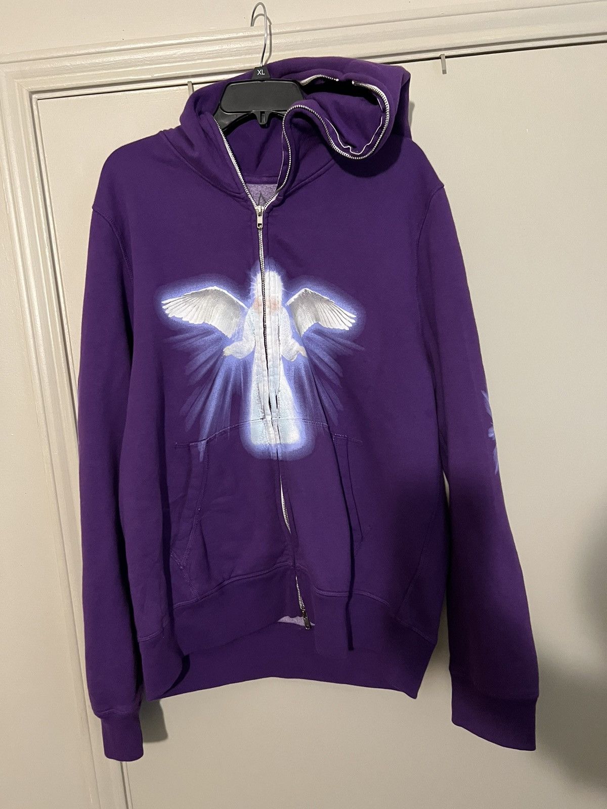 Streetwear Non Identicall Heaven Sent Full Zip Hoodie | Grailed