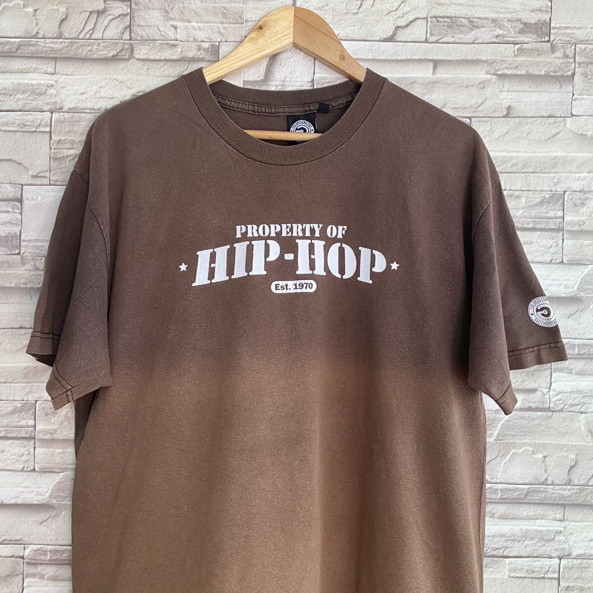 Jay-Z Vintage 90s Property of Hip Hop Shirt Size US L / EU 52-54 / 3 - 4 Thumbnail