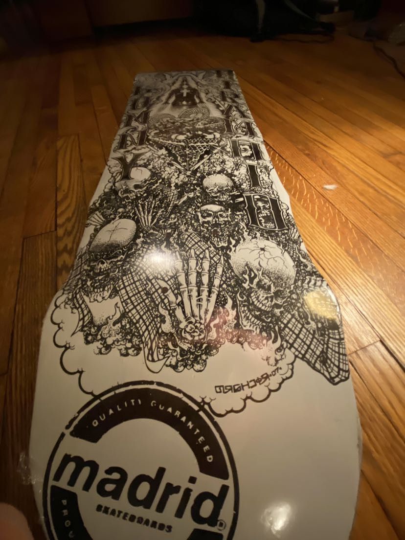 The Berrics Lonny Hiramoto Signature Model Pro Deck Madrid Skatedeck Size ONE SIZE - 7 Thumbnail
