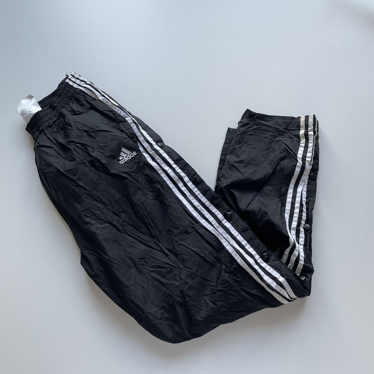 90s~00'S Adidas nylon pants, rustling pants, men's size L, vintage / eaa490803