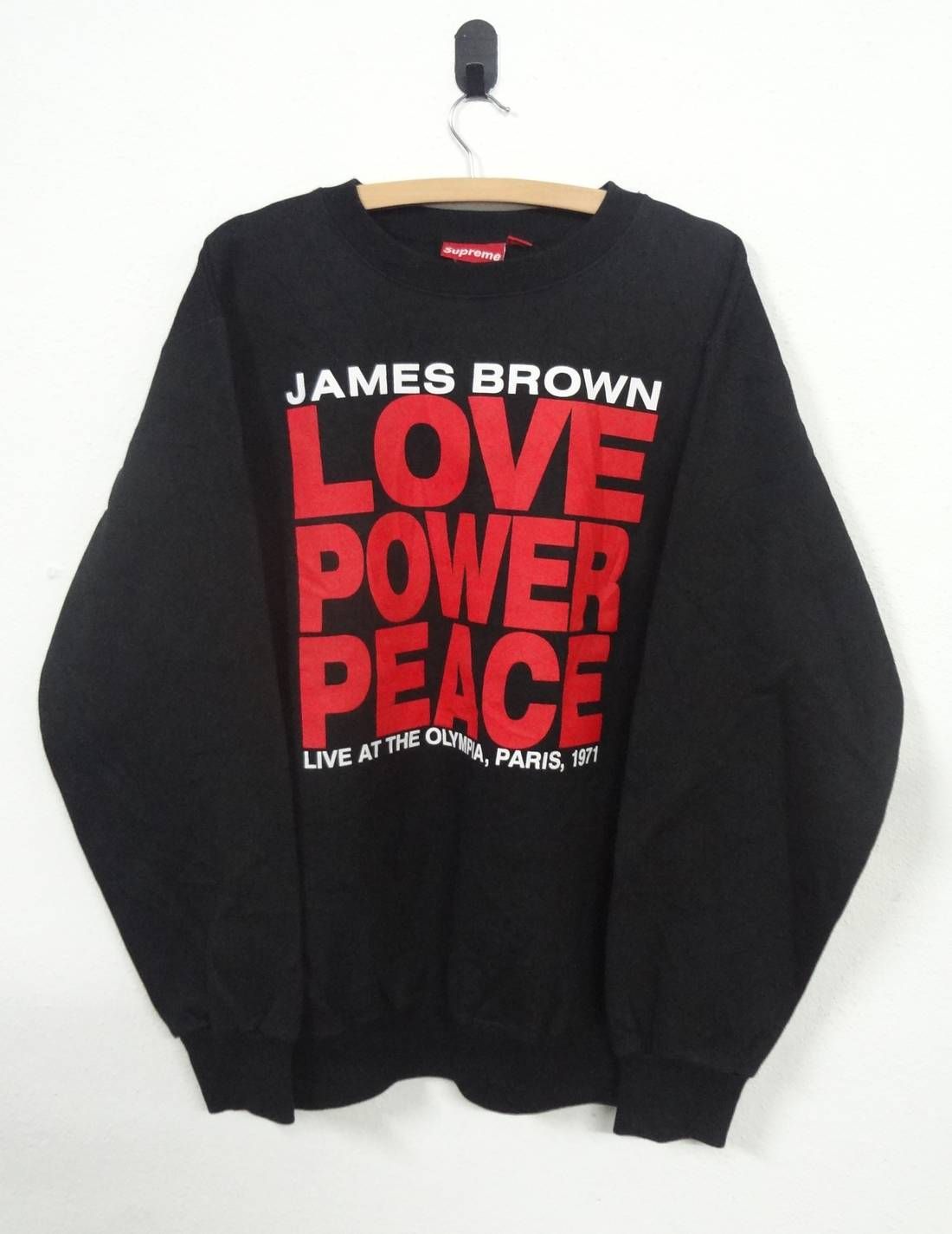 Supreme Supreme x James Brown Love power peace | Grailed