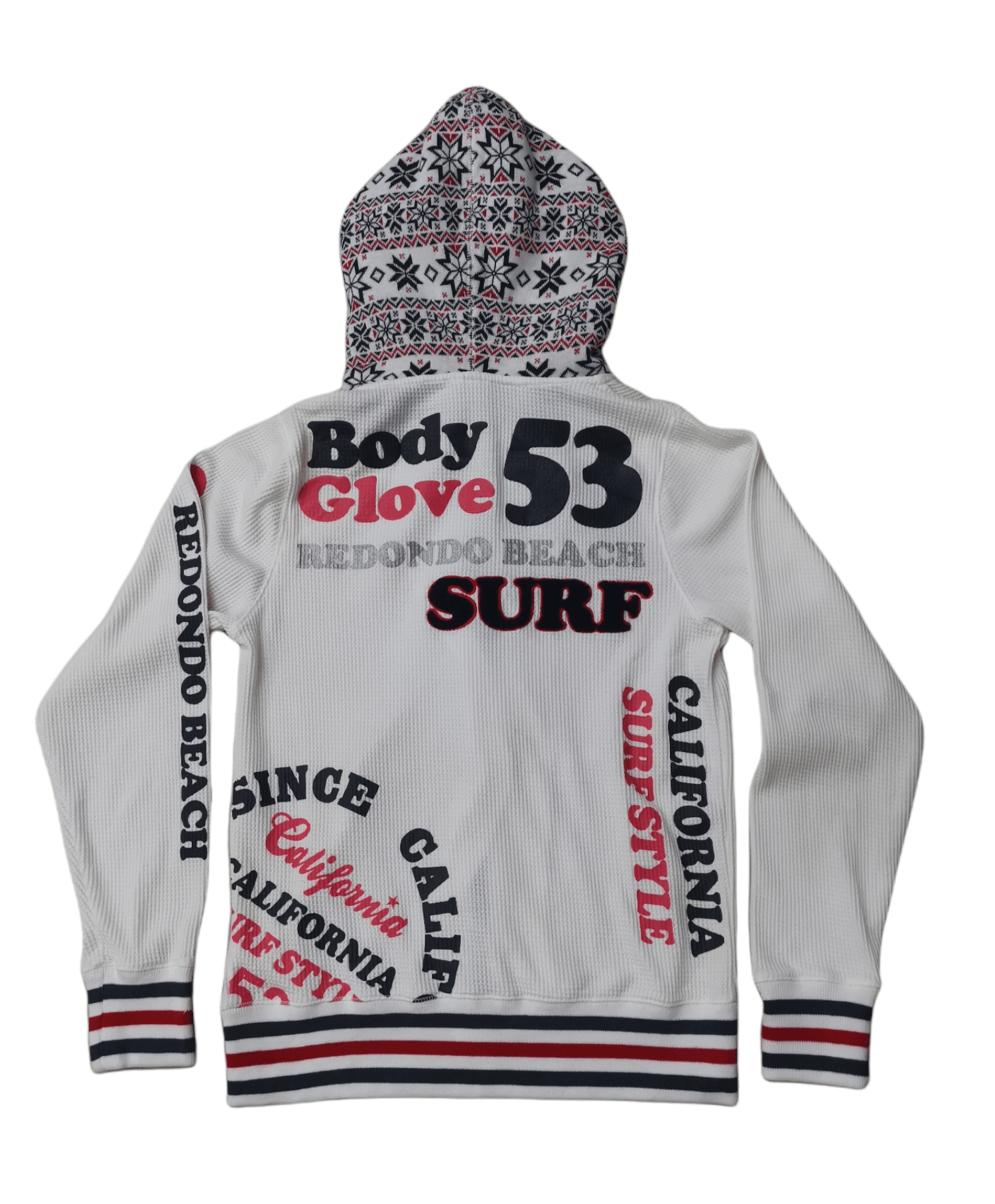 Vintage Body Glove Hoodie X Surf Style Skategang Size US M / EU 48-50 / 2 - 1 Thumbnail
