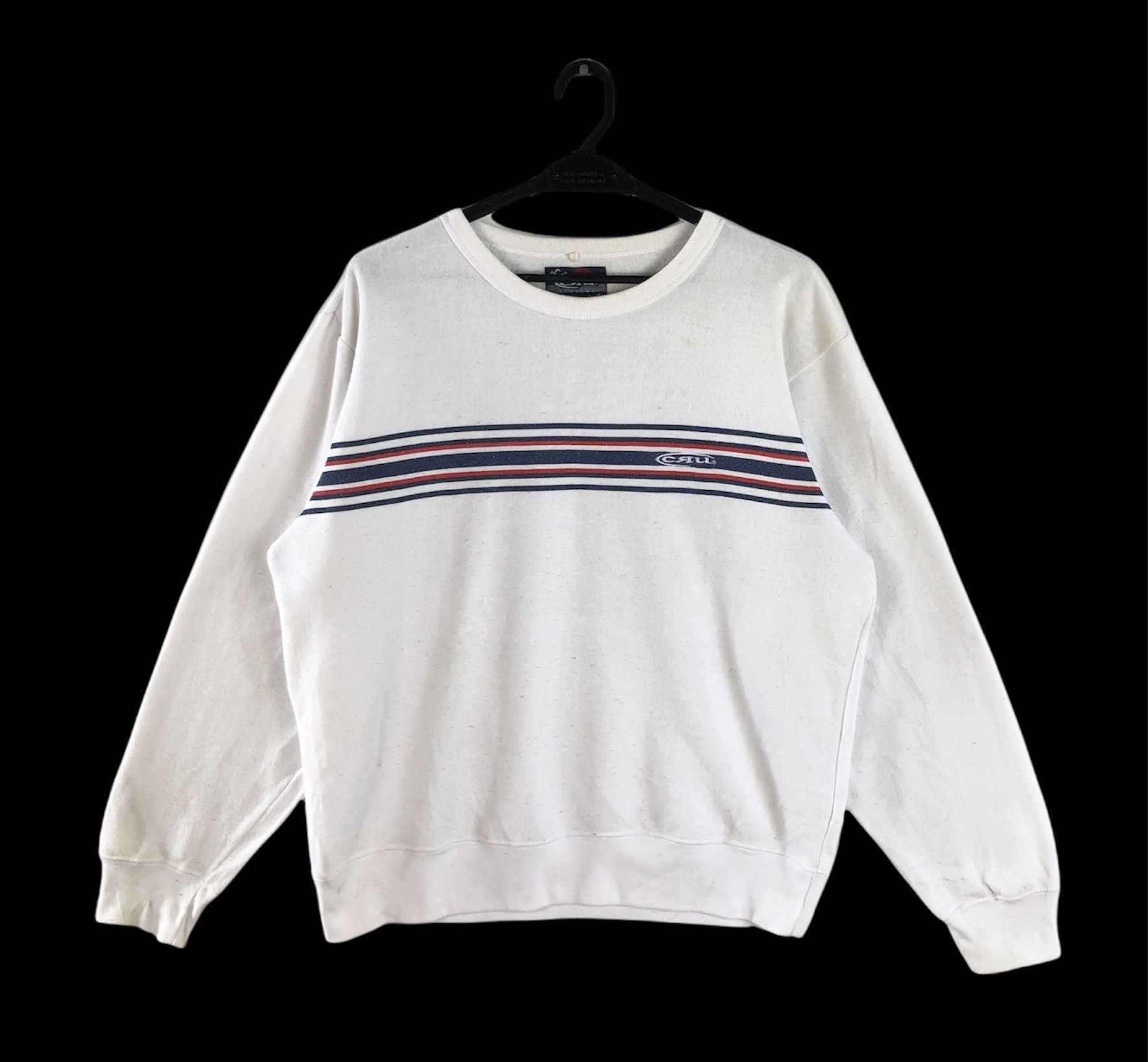 Japanese Brand × Vintage VINTAGE SURFWEAR JAPAN’S CRU SWEATSHIRT Size US M / EU 48-50 / 2 - 2 Thumbnail