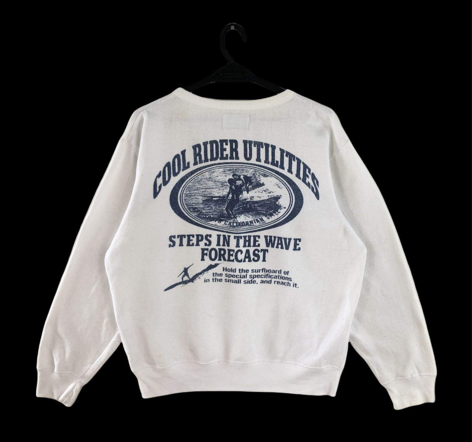 Japanese Brand × Vintage VINTAGE SURFWEAR JAPAN’S CRU SWEATSHIRT Size US M / EU 48-50 / 2 - 1 Thumbnail