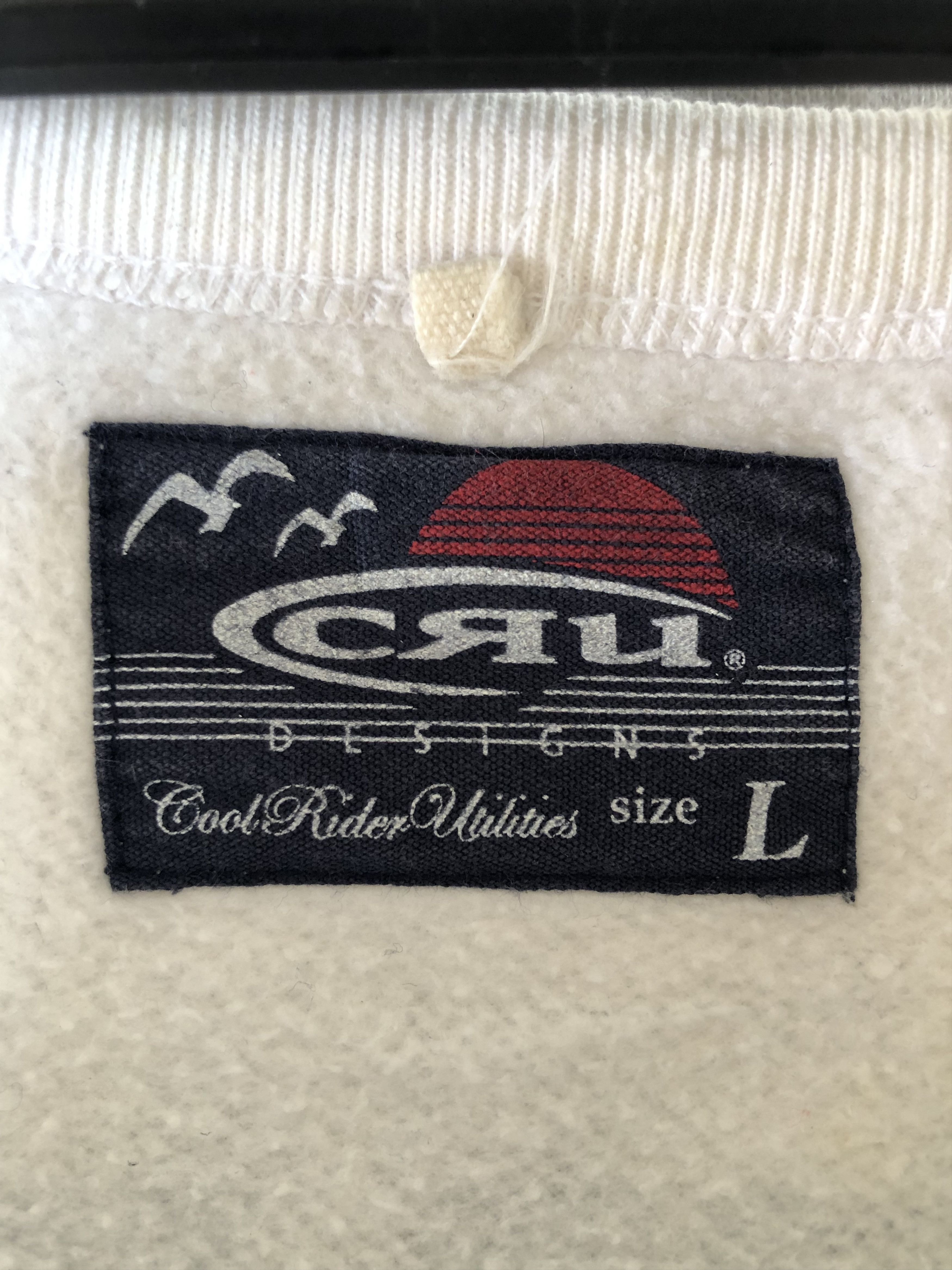 Japanese Brand × Vintage VINTAGE SURFWEAR JAPAN’S CRU SWEATSHIRT Size US M / EU 48-50 / 2 - 6 Thumbnail
