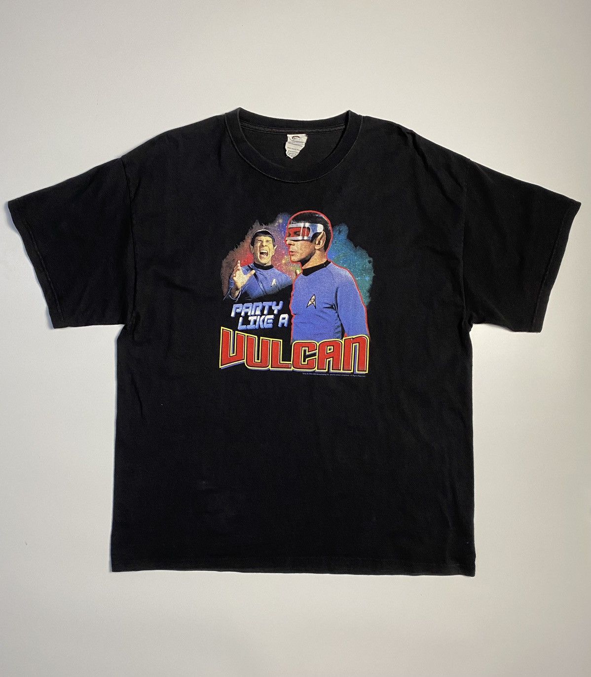 Vintage Party Like A Vulcan Star Trek T-Shirt Size US XL / EU 56 / 4 - 1 Thumbnail