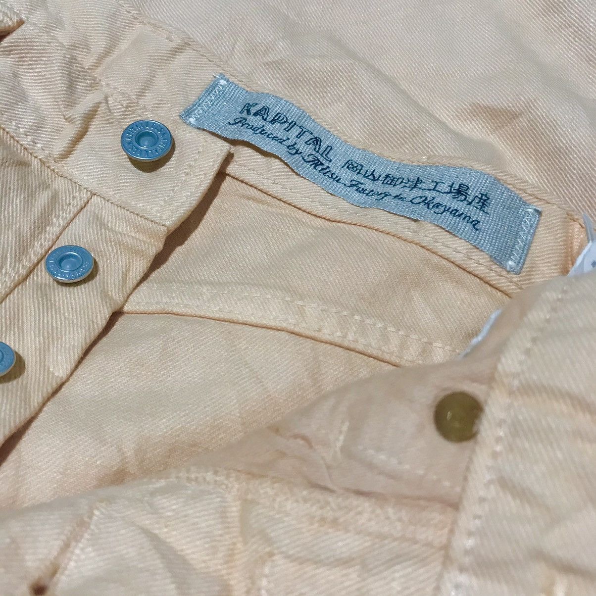 Kapital Kapital Cisco Peach Denim Pants Size US 29 - 6 Thumbnail