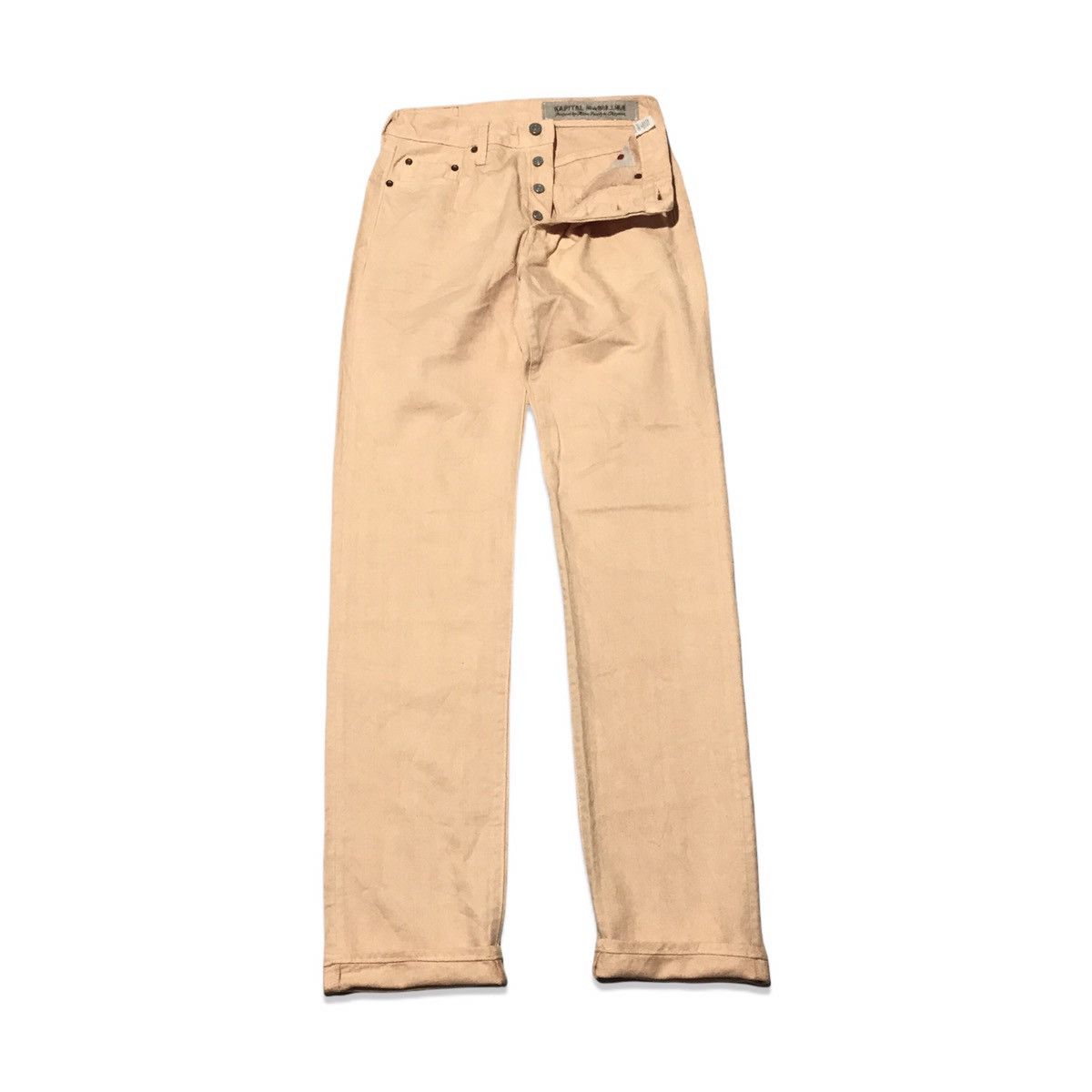 Kapital Kapital Cisco Peach Denim Pants Size US 29 - 2 Thumbnail