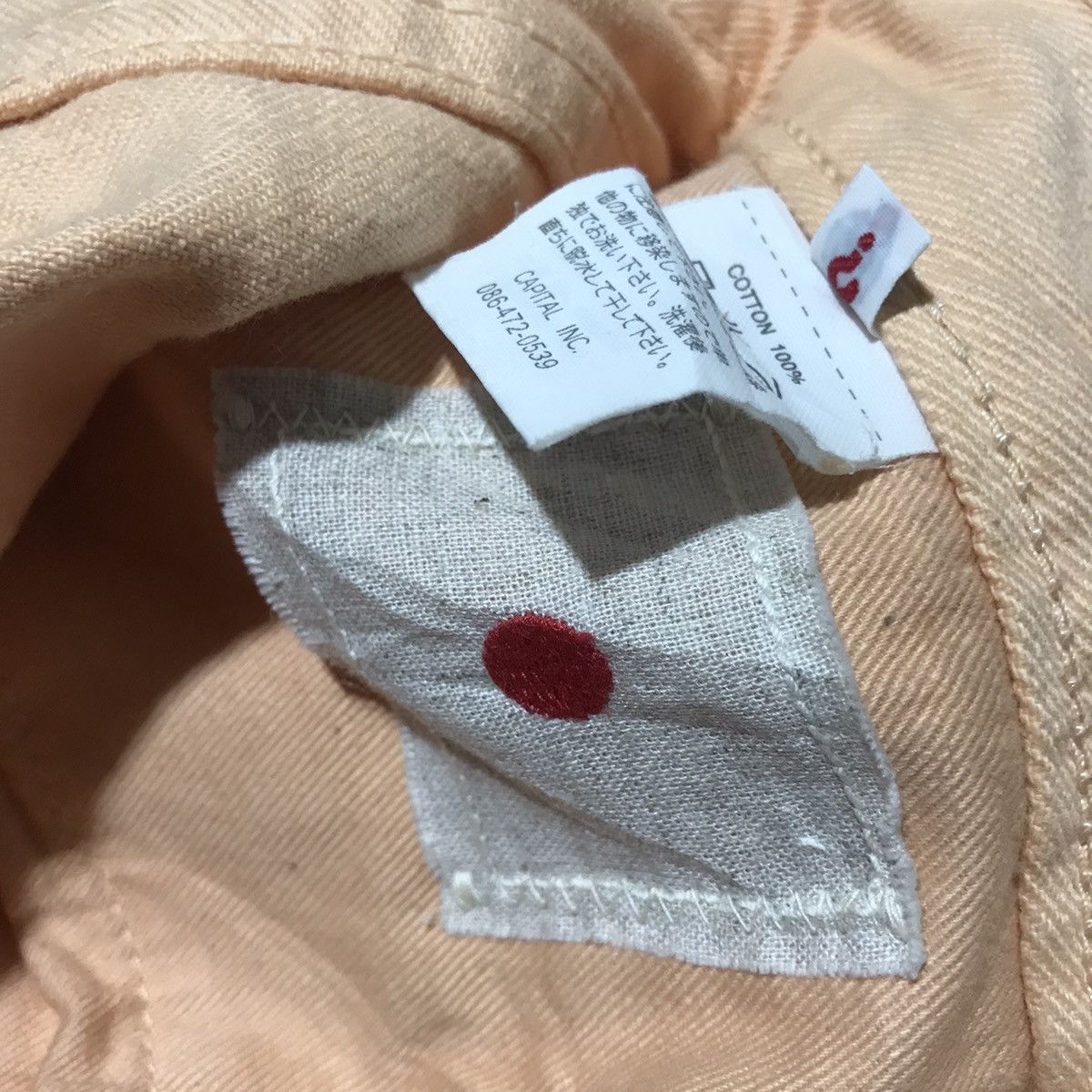 Kapital Kapital Cisco Peach Denim Pants Size US 29 - 7 Thumbnail