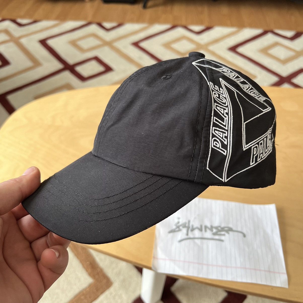 Palace Palace Side Tri-Shell 6 Panel Black | Grailed