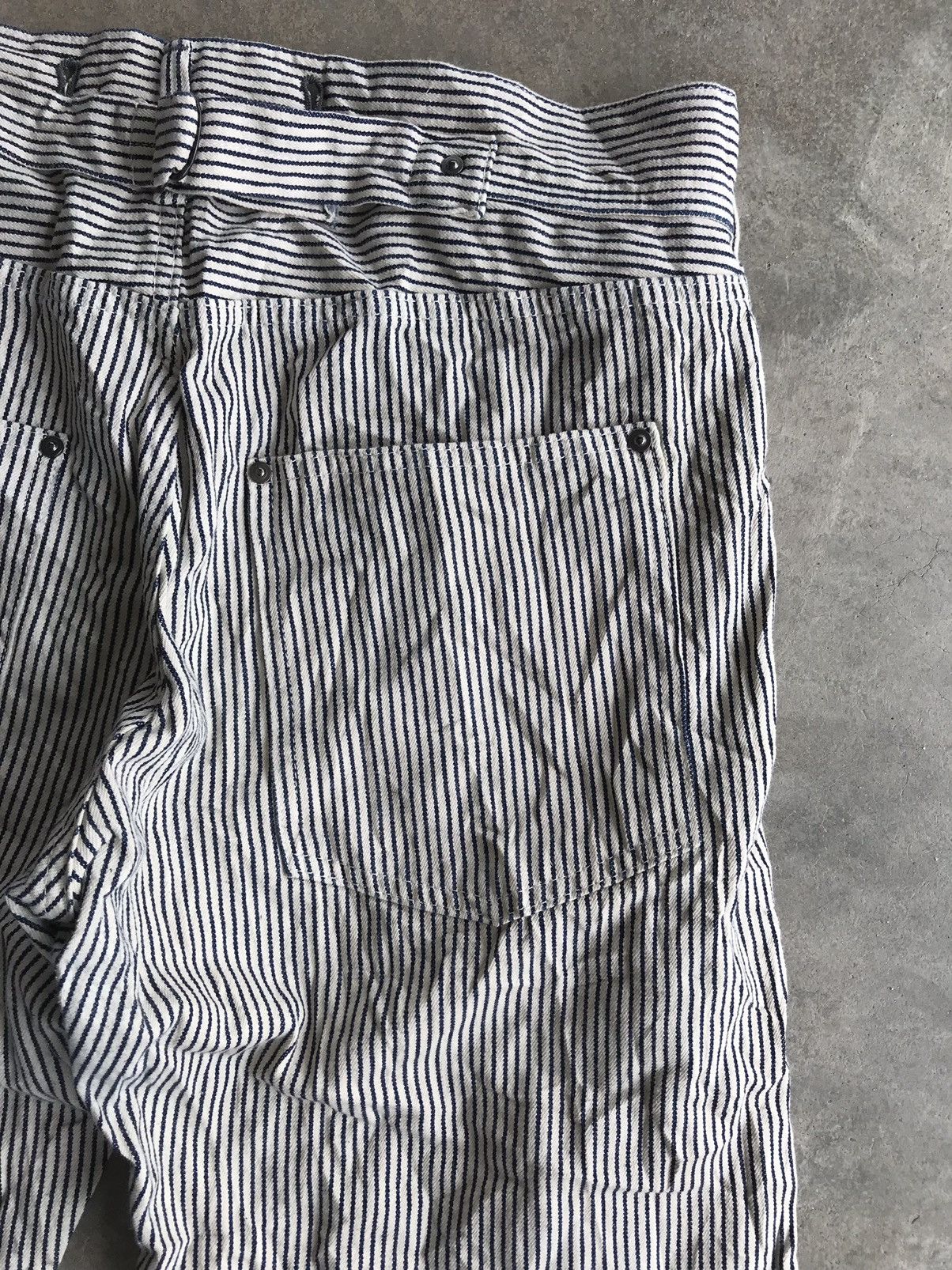 Japanese Brand × Johnbull Johnbull Japan Reverse Hickory Pant Size US 31 - 7 Thumbnail