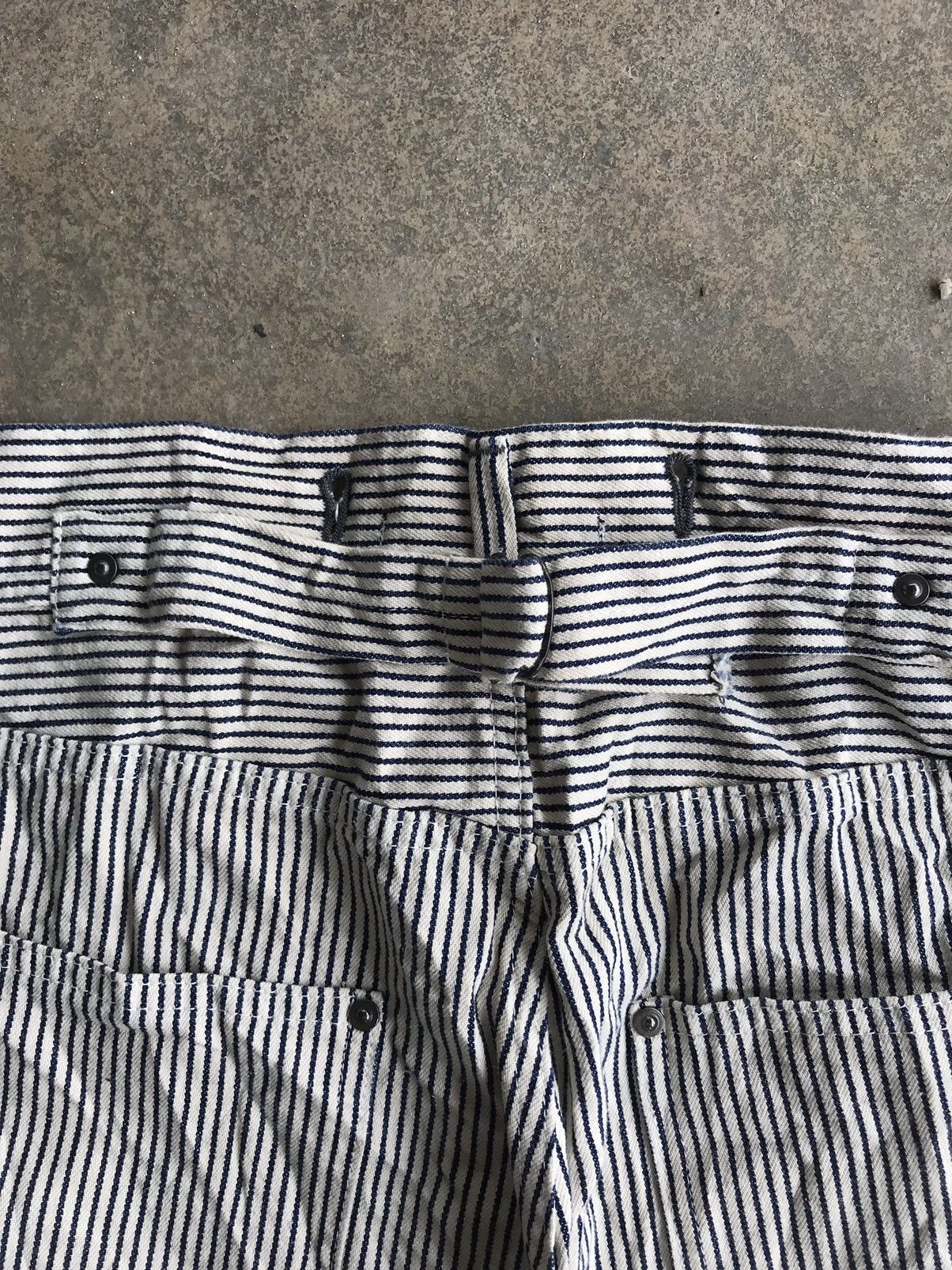 Japanese Brand × Johnbull Johnbull Japan Reverse Hickory Pant Size US 31 - 10 Thumbnail