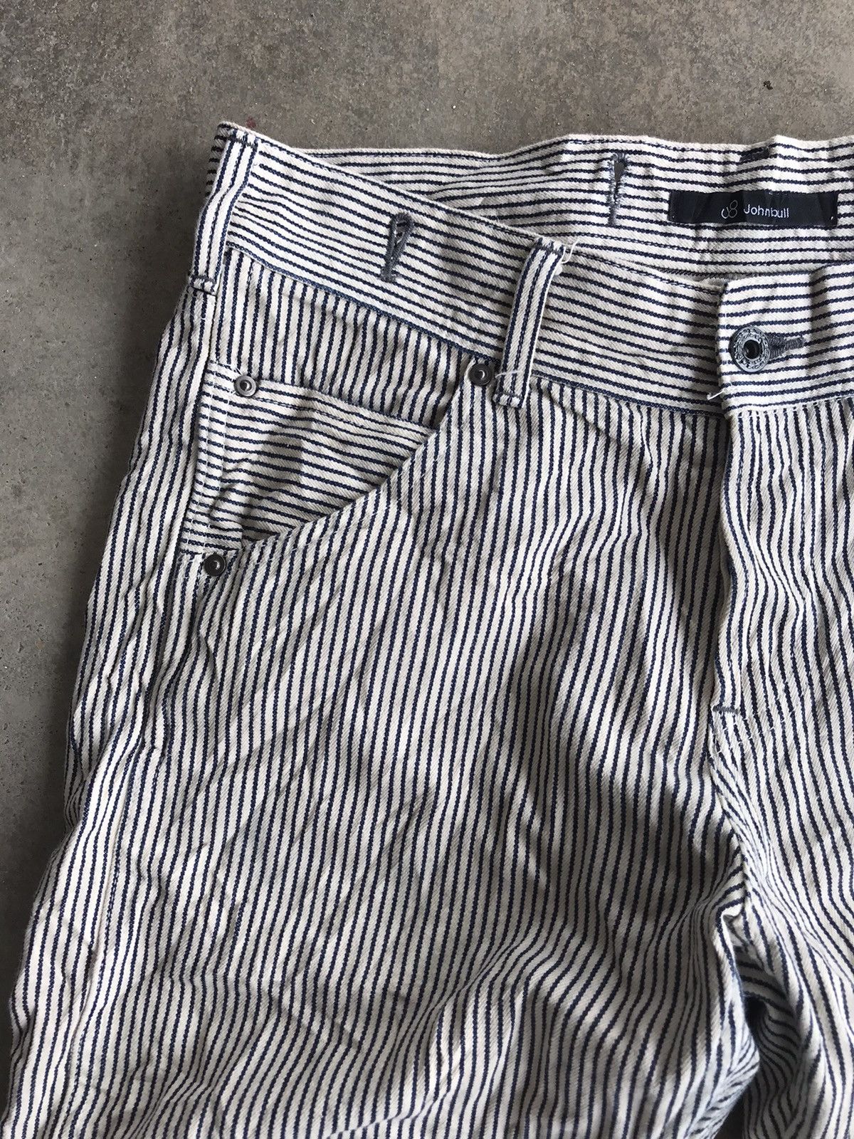 Japanese Brand × Johnbull Johnbull Japan Reverse Hickory Pant Size US 31 - 3 Thumbnail
