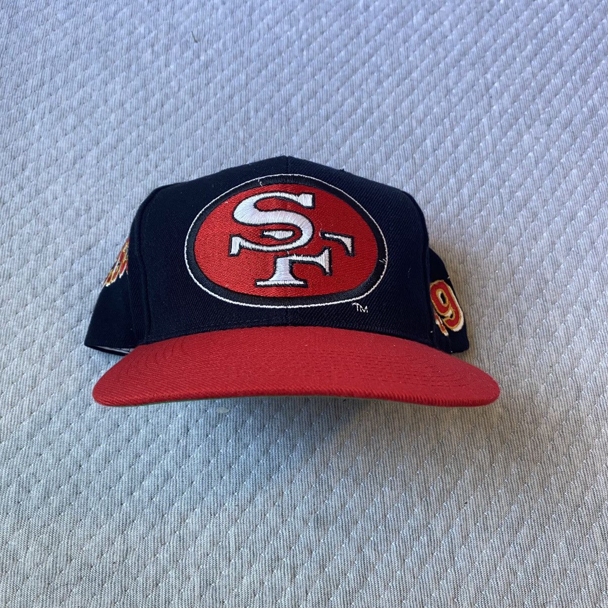 90's San Francisco 49ers G Cap Wave NFL Snapback Hat – Rare VNTG