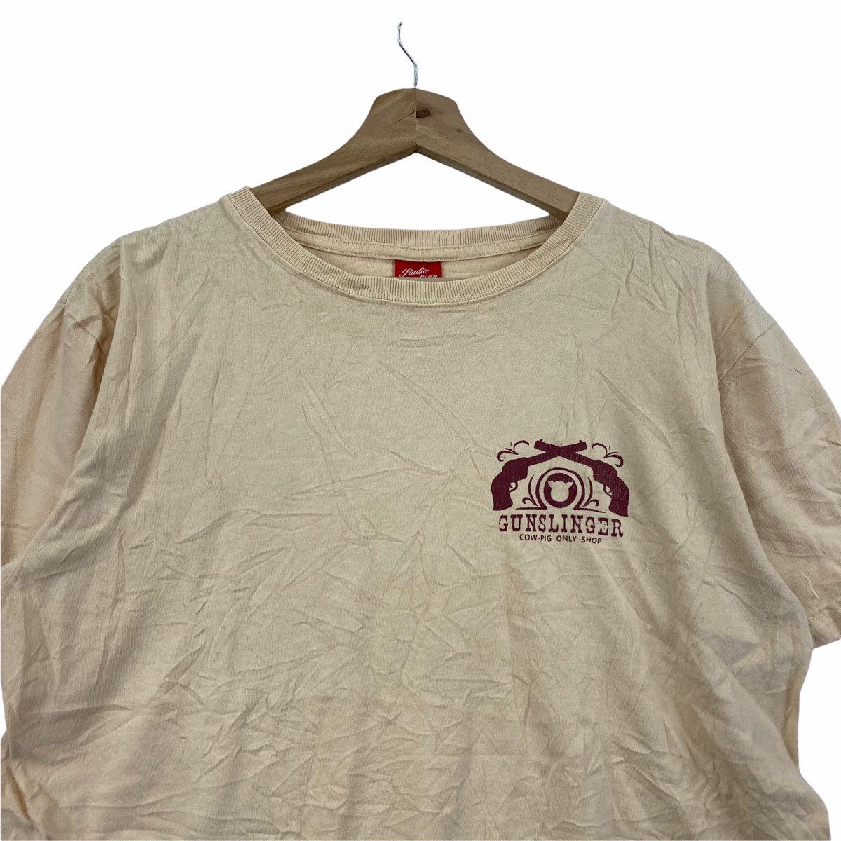 Studio D'Artisan Vtg 90’ STUDIO D’ARTISAN GUNSLINGER Tee Shirt Size US L / EU 52-54 / 3 - 3 Thumbnail