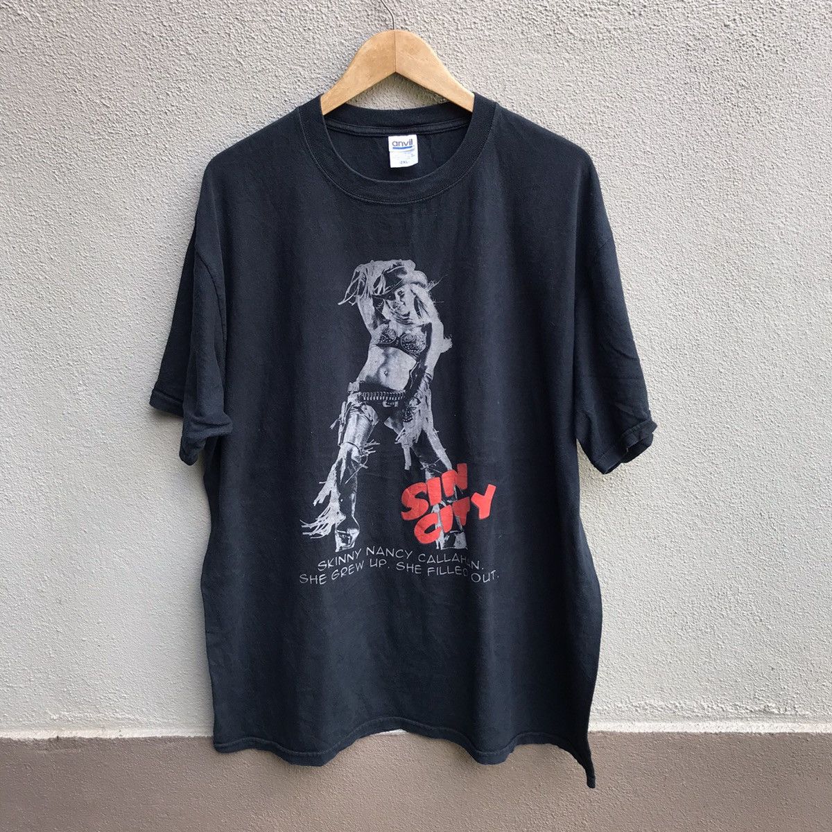 image of Sin City Movie Tee Pulp Fiction Django in Black, Men's (Size 2XL)